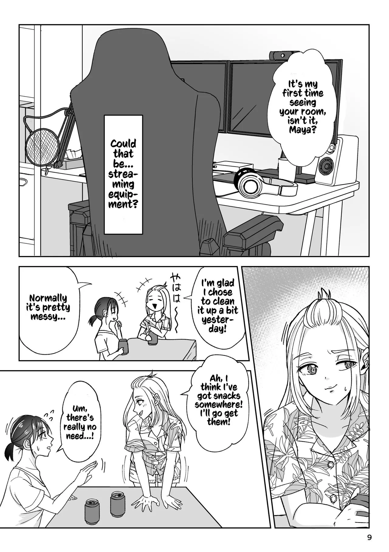 That Woman Next Door Is A Perverted Streamer page 66 original parody - multiple orgasms yuri hentai manga - read online free