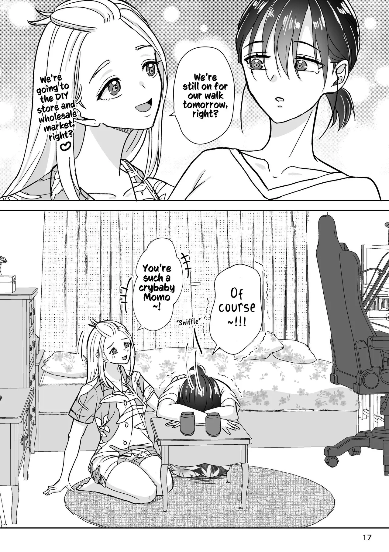 That Woman Next Door Is A Perverted Streamer page 74 original parody - multiple orgasms yuri hentai manga - read online free