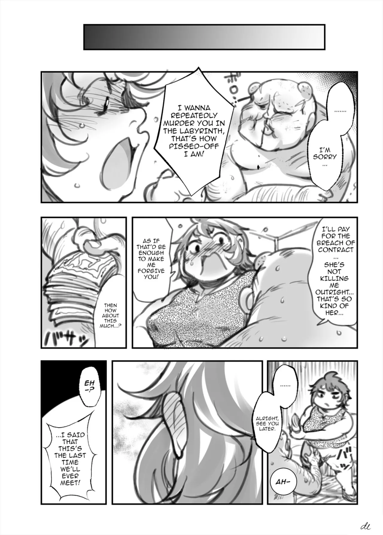 As Long As I Get Gold... page 19 featuring namari dungeon meshi parody - mosaic censorship bbw hentai manga - read online free
