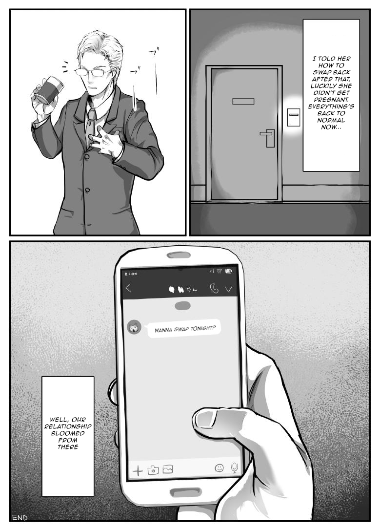 Office de Buka ya Joushi to Irekawaru Hanashi | Swapping Places with the Office Girls page 33 original parody - big breasts glasses hentai manga - read online free