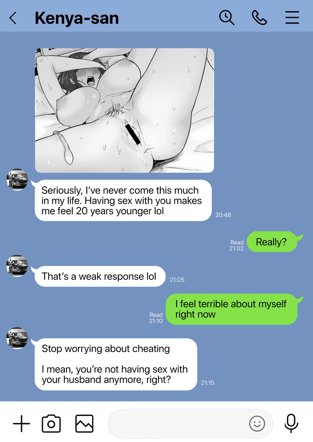 [Watson-dou] Houkai Kazoku -Hahaoya ga Yakuza to no Sex ni Hamatta Hanashi- | Broken Family - A Story About a Mother Who Became Addicted to Sex With a Yakuza [English] [Navajodo] page 32 original parody - sole female sole male hentai manga - read online free