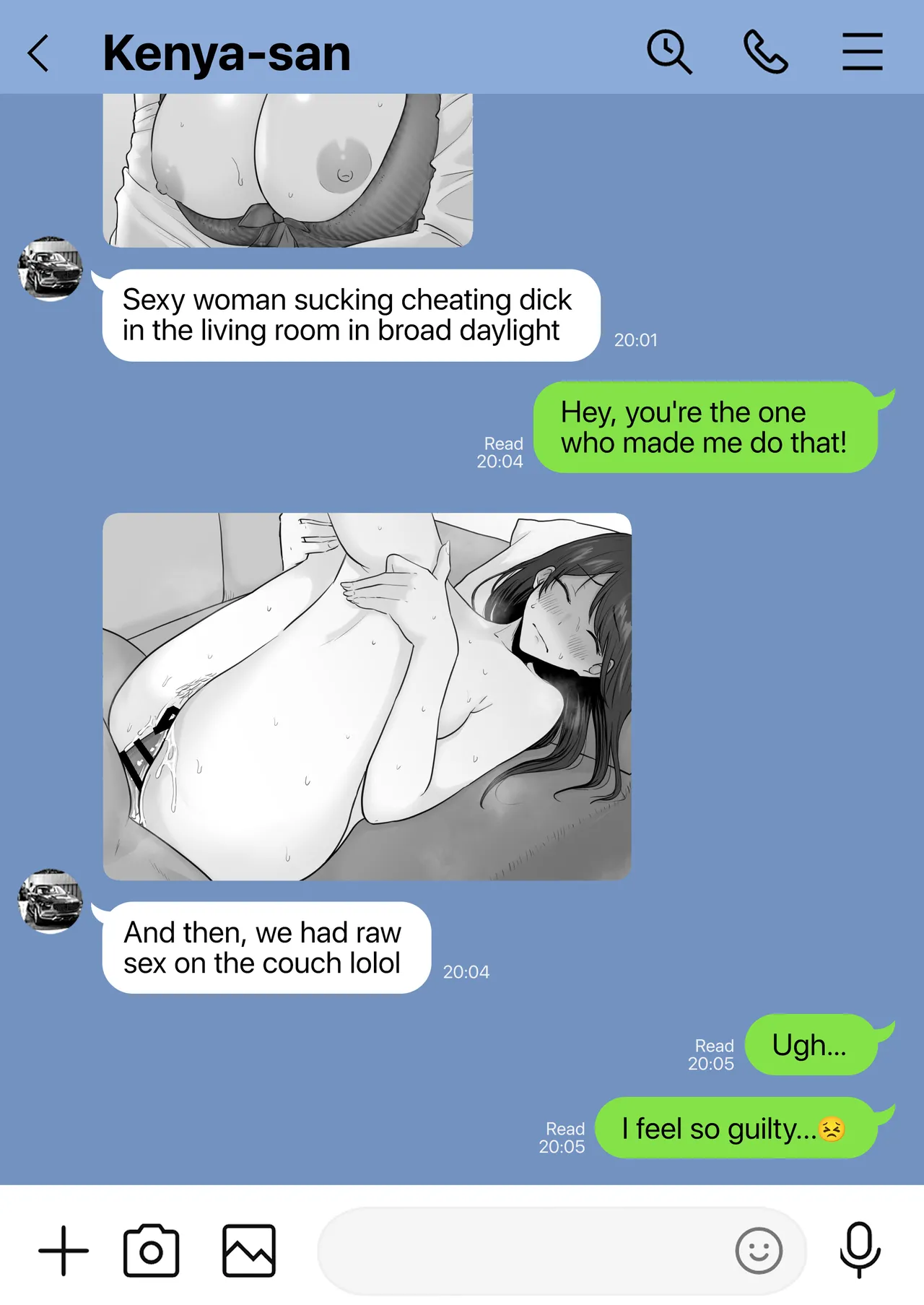 [Watson-dou] Houkai Kazoku -Hahaoya ga Yakuza to no Sex ni Hamatta Hanashi- | Broken Family - A Story About a Mother Who Became Addicted to Sex With a Yakuza [English] [Navajodo] page 45 original parody - milf kissing hentai manga - read online free