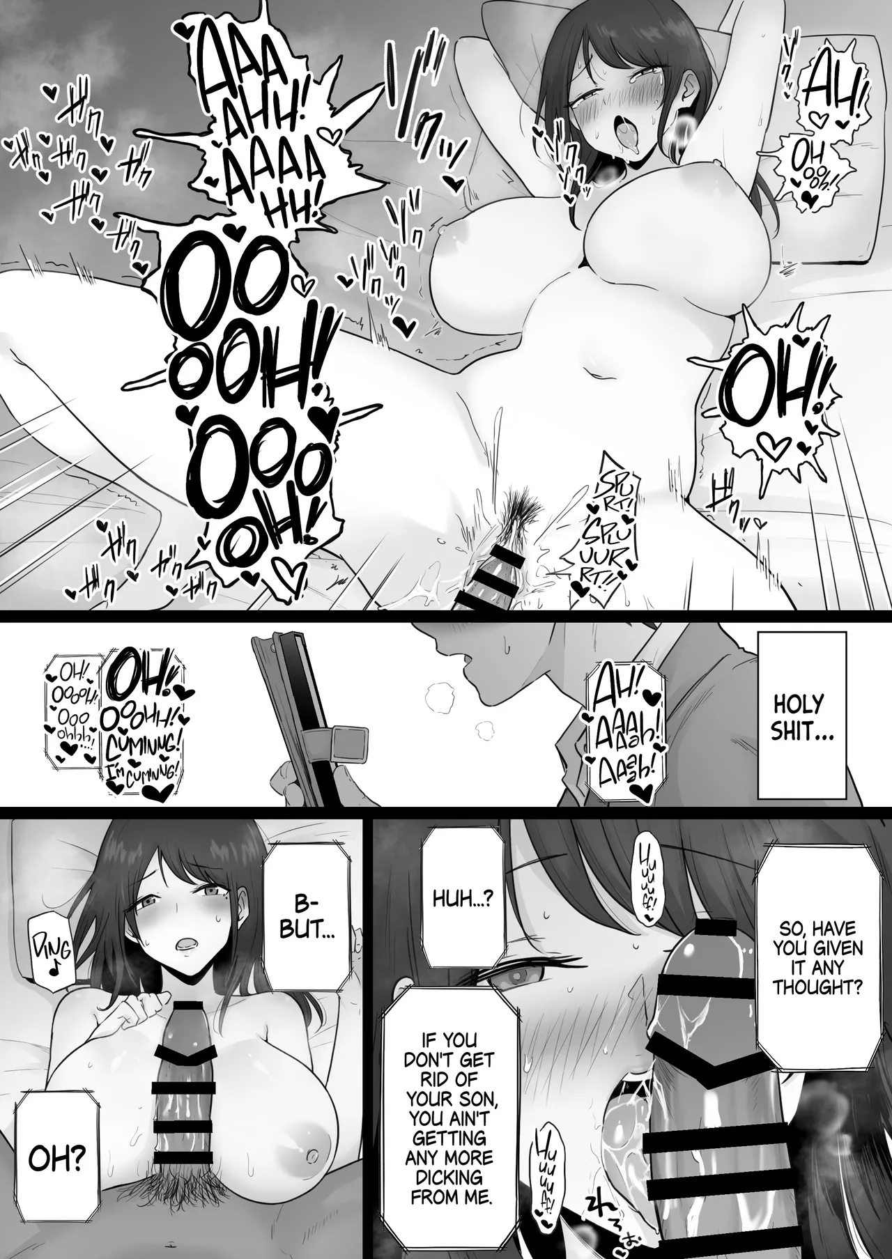 [Watson-dou] Houkai Kazoku -Hahaoya ga Yakuza to no Sex ni Hamatta Hanashi- | Broken Family - A Story About a Mother Who Became Addicted to Sex With a Yakuza [English] [Navajodo] page 76 original parody - milf kissing hentai manga - read online free
