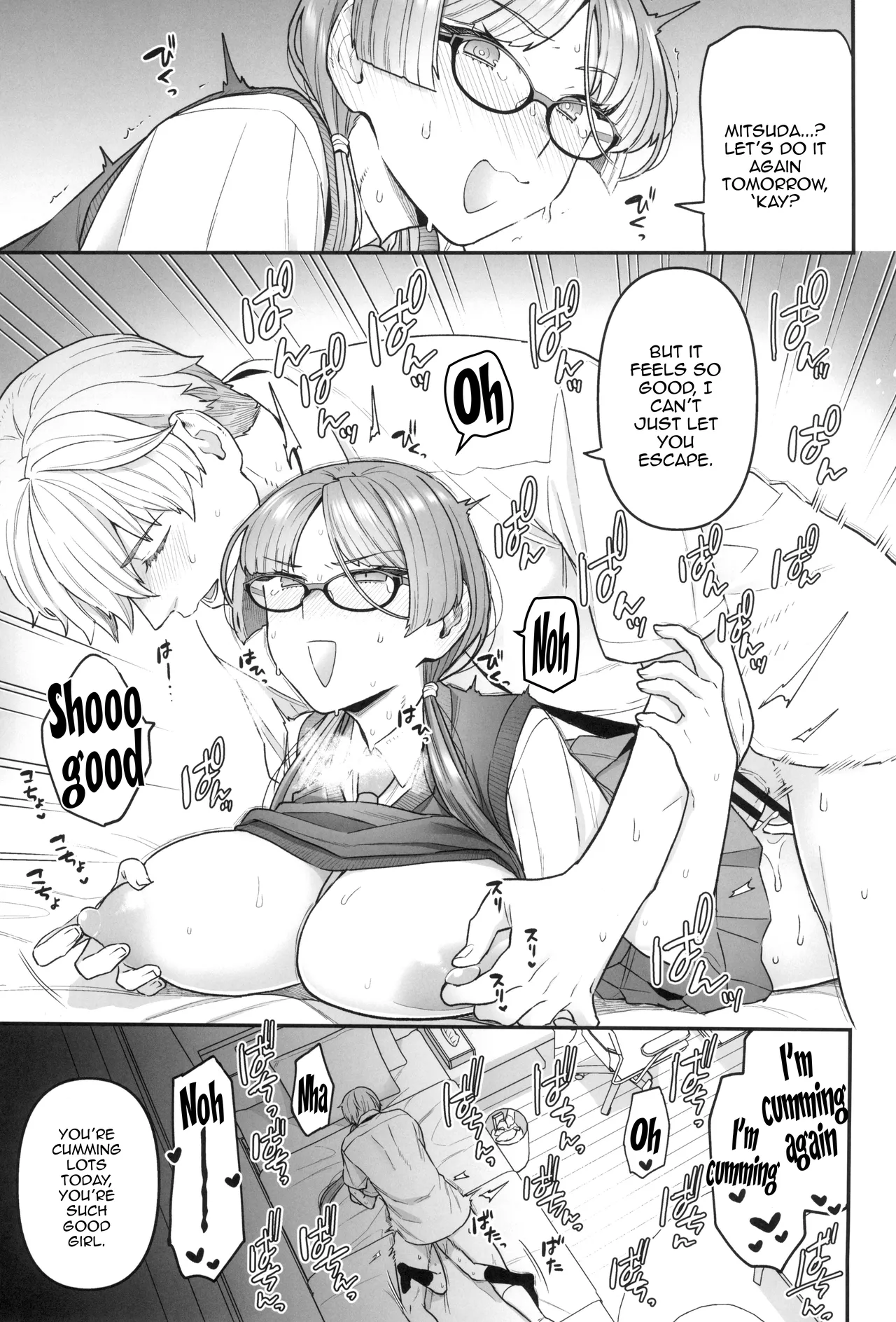 (C100) [Sayonara Hornet (Yoshiragi)] Iinchou to Mitsuda-kun | The Prez And Mitsuda-kun [English] {Doujins.com} page 17 original parody - sole female sole male hentai manga - read online free