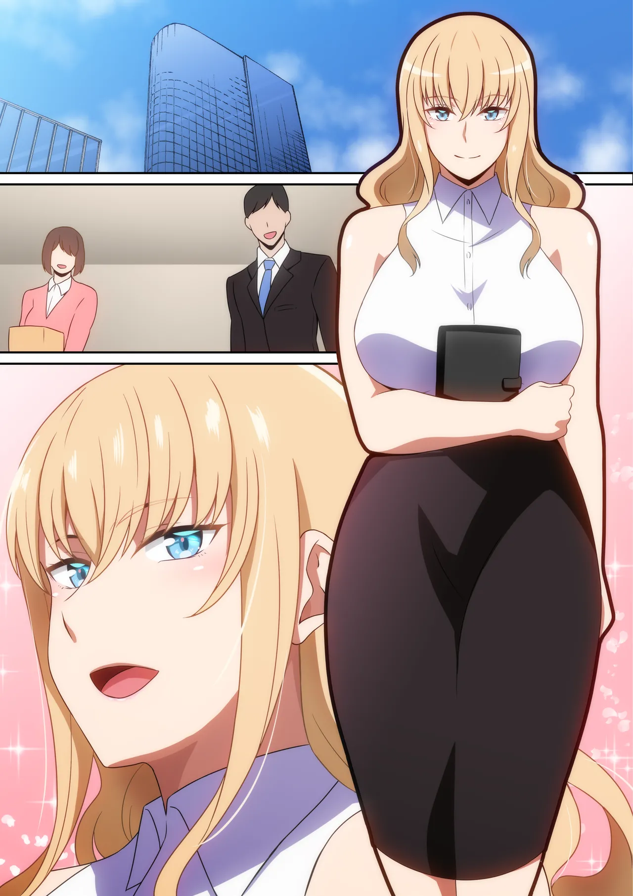 Boku ni Nandemo Shite Kureru Joushi page 22 original parody - business suit big breasts hentai manga - read online free