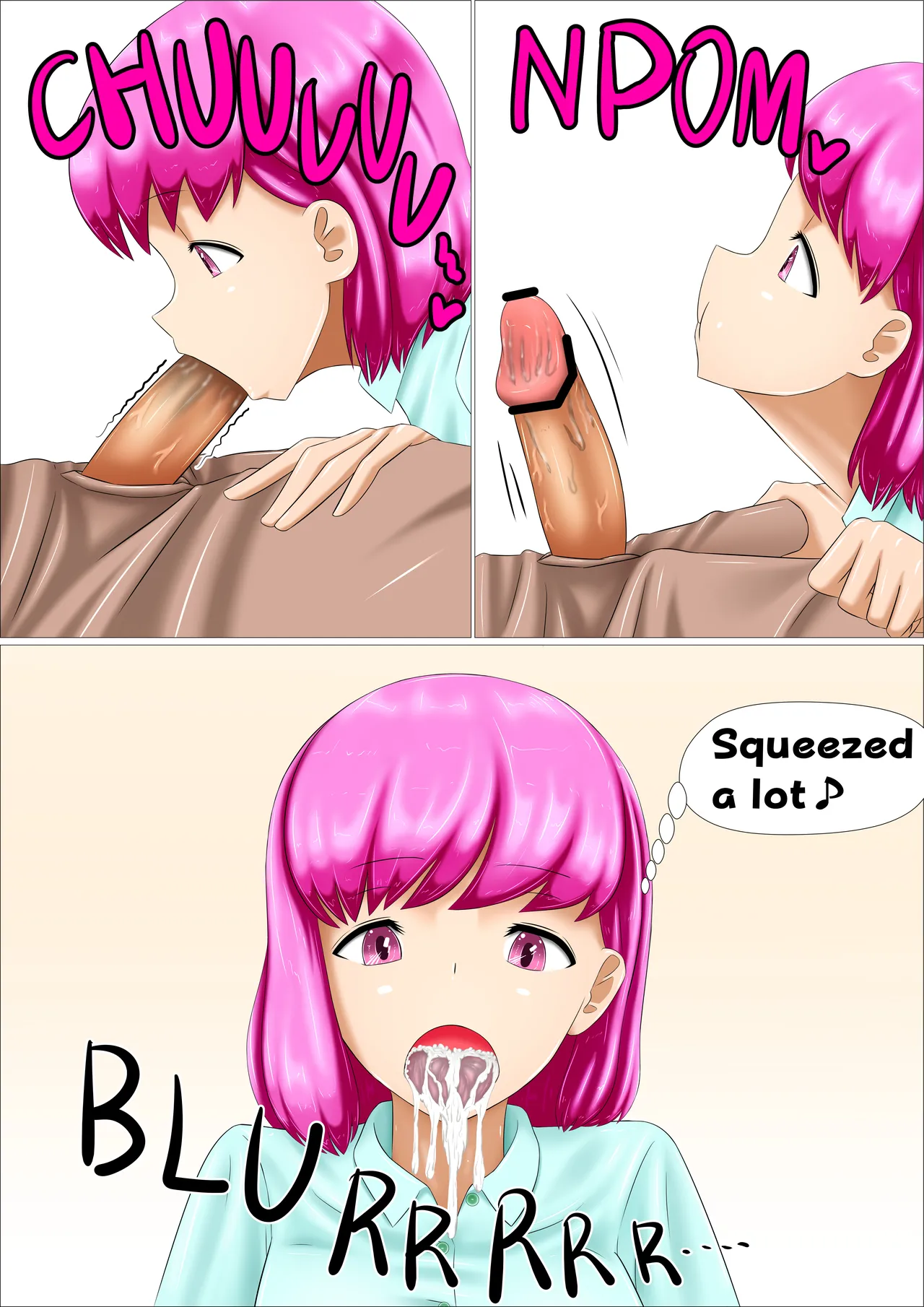 Schoolgirl Femdom page 15 original parody - sole male full color hentai manga - read online free