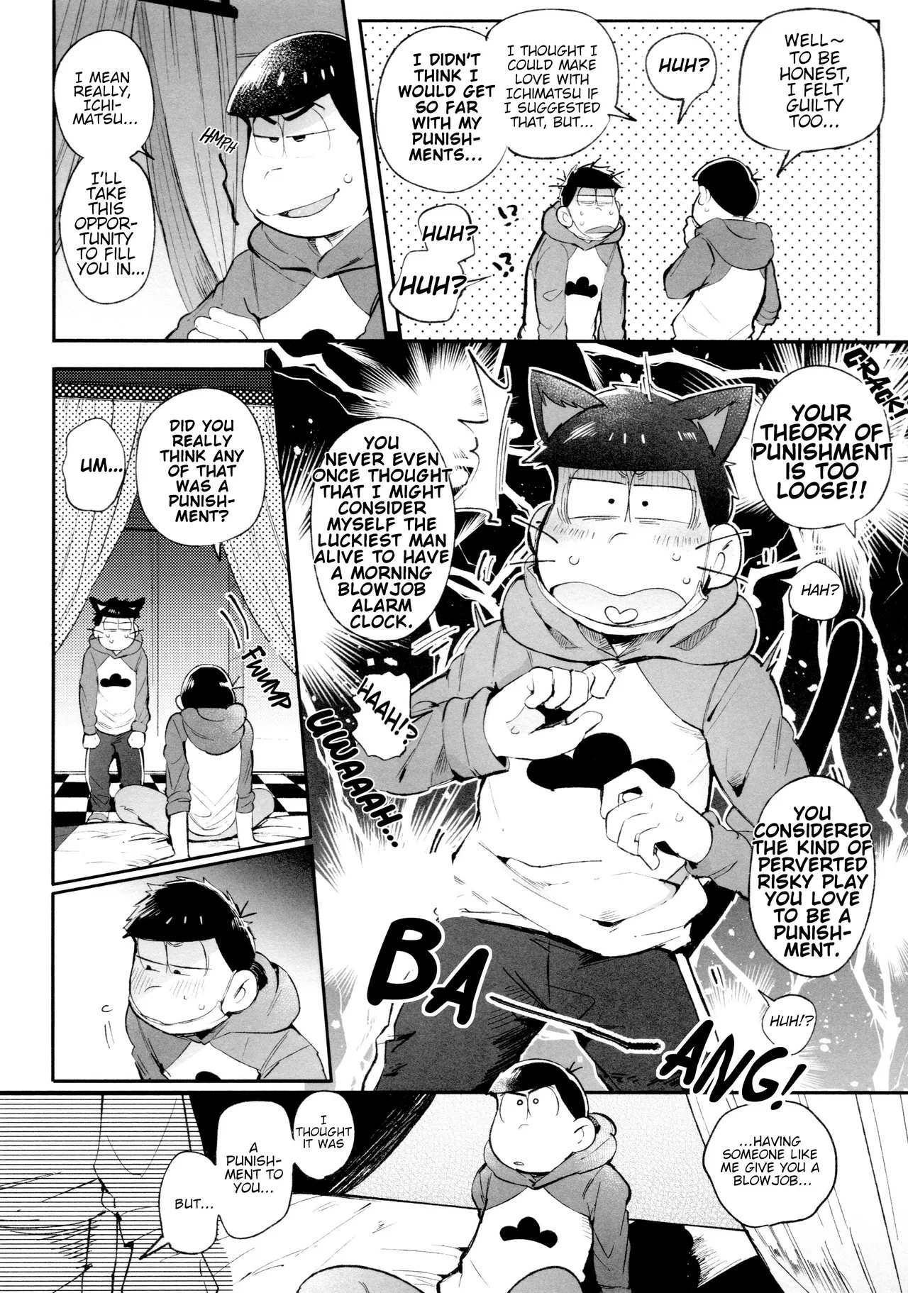 This Is Our Punishment Theory | Kore ga Bokura no Imashime Riron page 32 featuring karamatsu matsuno osomatsu-san parody - rough translation blowjob hentai manga - read online free
