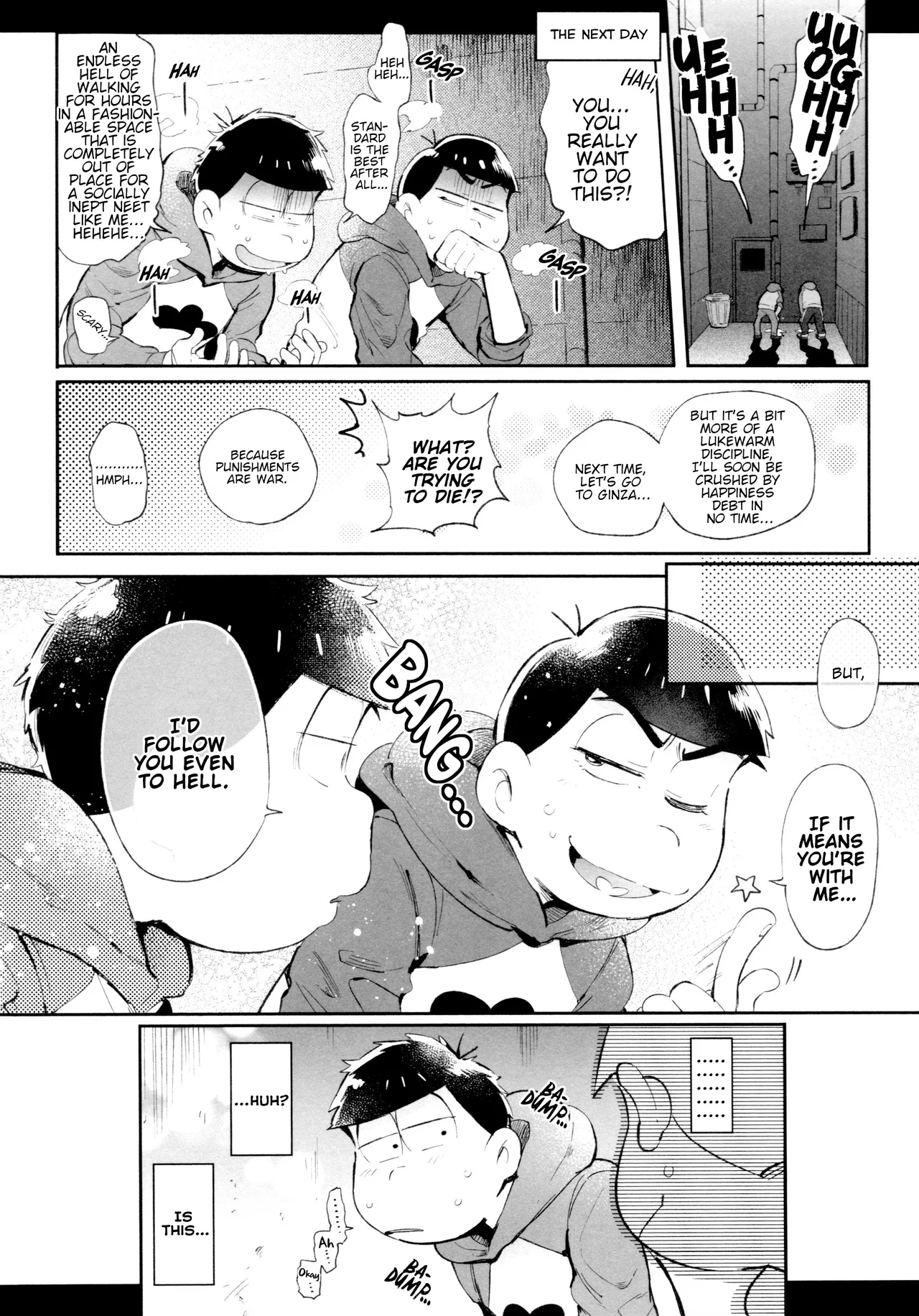 This Is Our Punishment Theory | Kore ga Bokura no Imashime Riron page 48 featuring karamatsu matsuno osomatsu-san parody - rough translation blowjob hentai manga - read online free