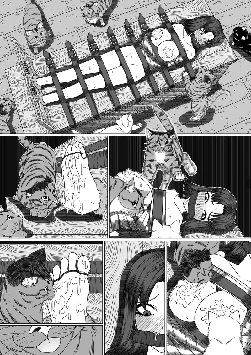猫 page 32 - bdsm gag hentai manga - read online free