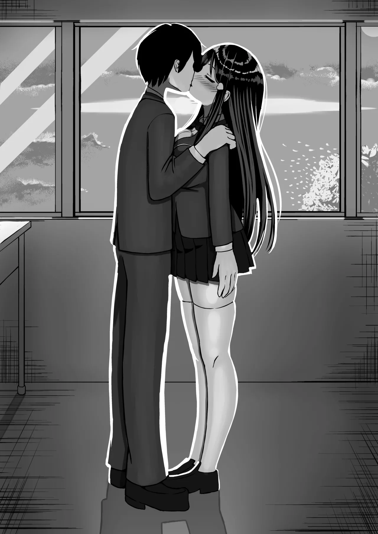 Seiso na Osananajimi no Sakuraba Misaki-san o Kareshi kara Netotte Nama Nakadashi suru Hanashi Kanzenban page 23 original parody - big breasts netorare hentai manga - read online free