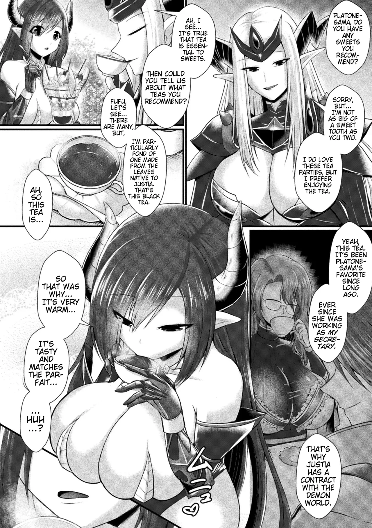 [Seres Ryu] Conduire au mal ～TS Kishi No Daraku~ Kouhen + Bangaihen | Conduire au mal ~Fall of a Gender Bent Knight~ Part 2 + Extra (Kukkoro Heroines Vol. 30) [English] [Digital] (Pangean) page 34 - nakadashi gloves hentai manga - read online free