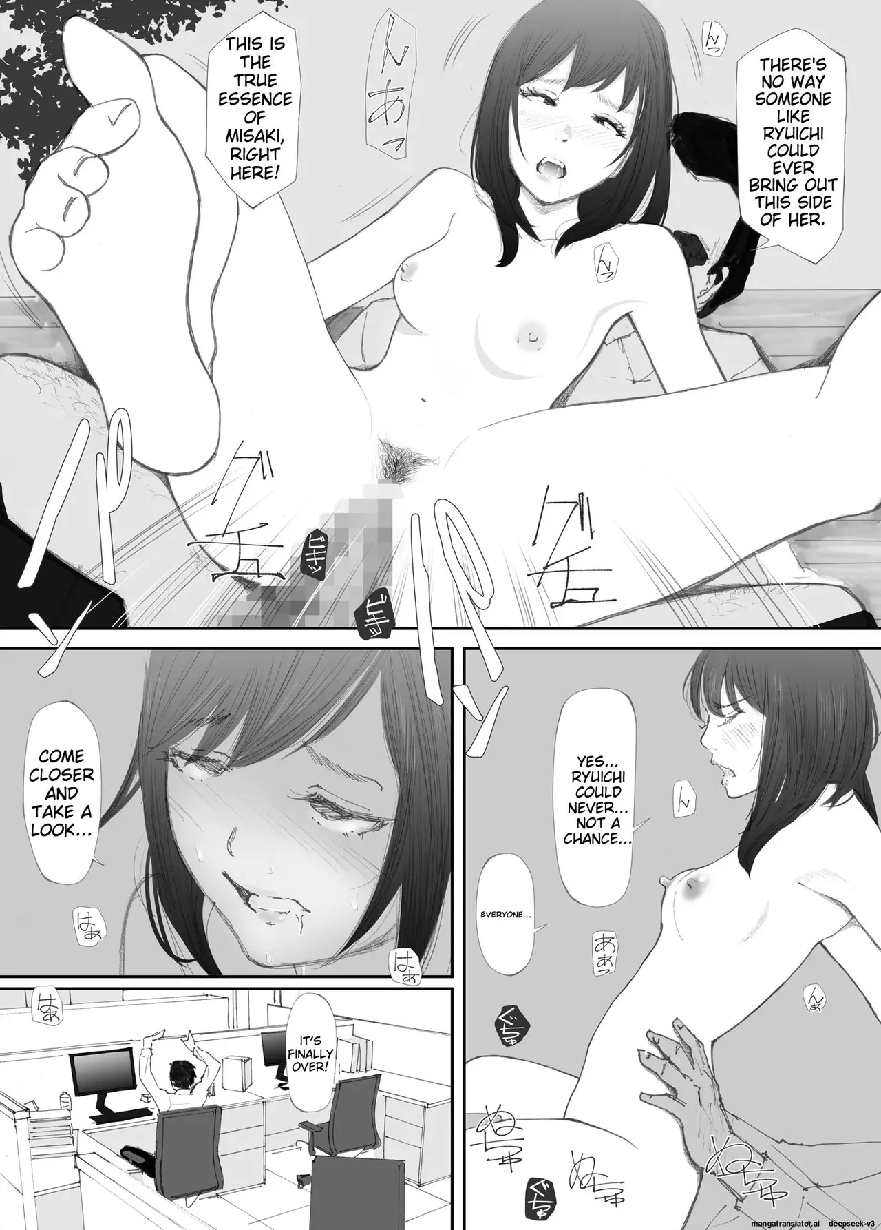 Wakarase Sex ni Ochita Konyakusha | My Fiance Fell Into Sex page 52 original parody - netorare condom hentai manga - read online free