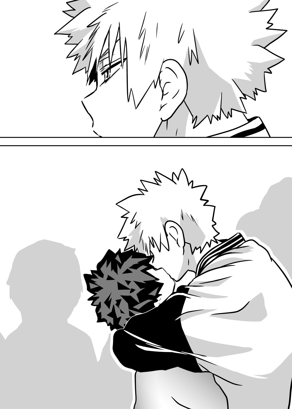 Nyotaika Shita Deku ni A-gumi ga Waite Muragaru Hanashi page 164 featuring izuku midoriya my hero academia parody - big breasts swimsuit hentai manga - read online free