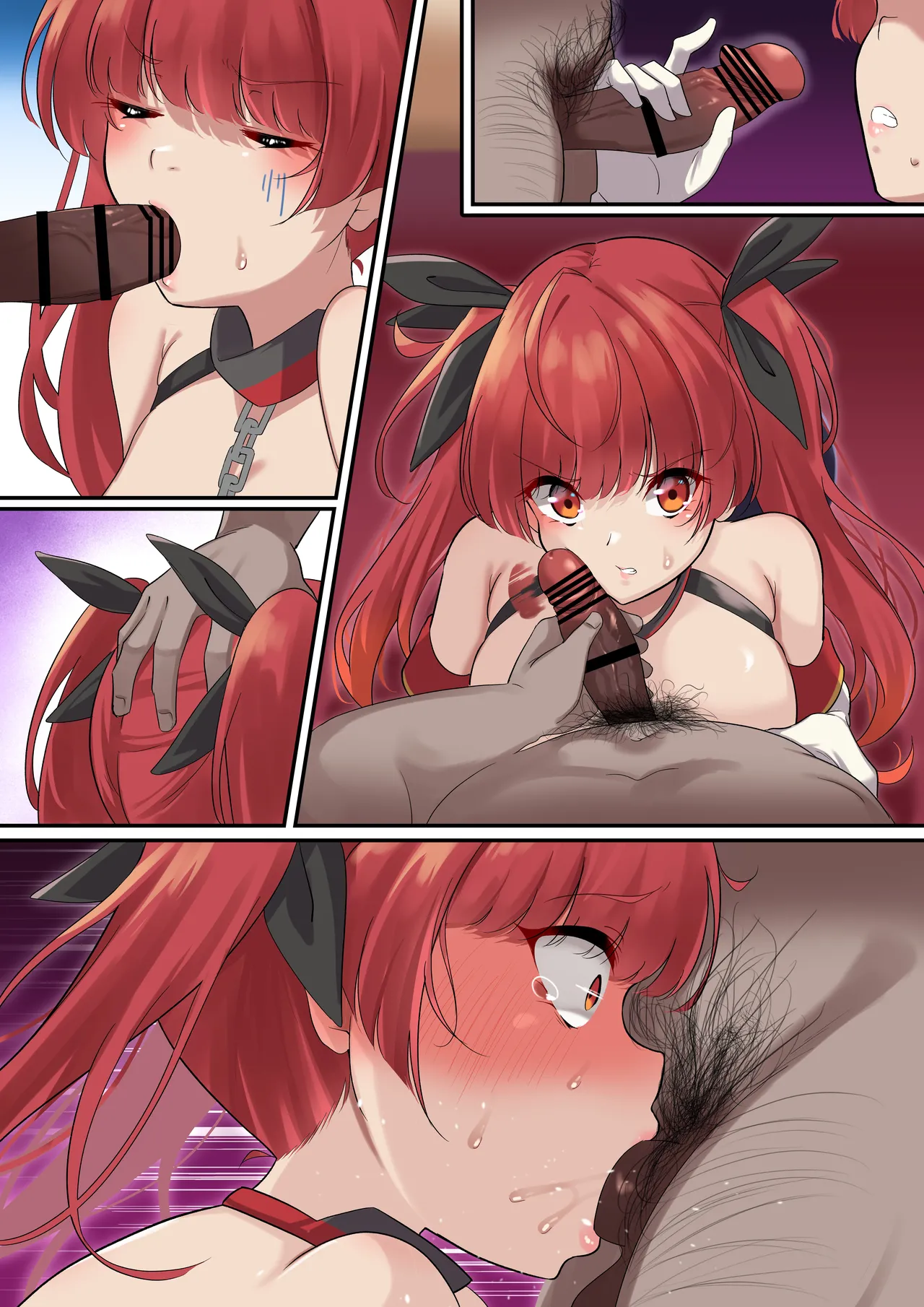 Ore no Kanojo ga Dekachin Joukan ni Netorareta page 32 featuring honolulu azur lane parody - big breasts garter belt hentai manga - read online free