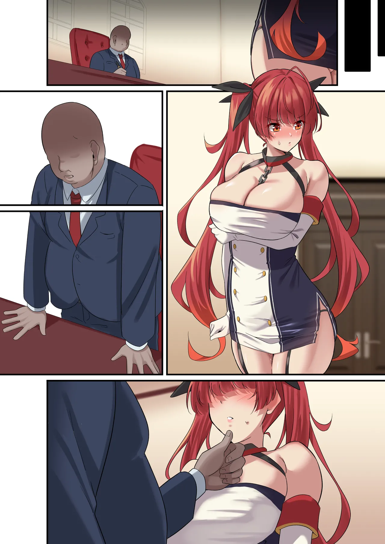 Ore no Kanojo ga Dekachin Joukan ni Netorareta page 42 featuring honolulu azur lane parody - sole female sole male hentai manga - read online free