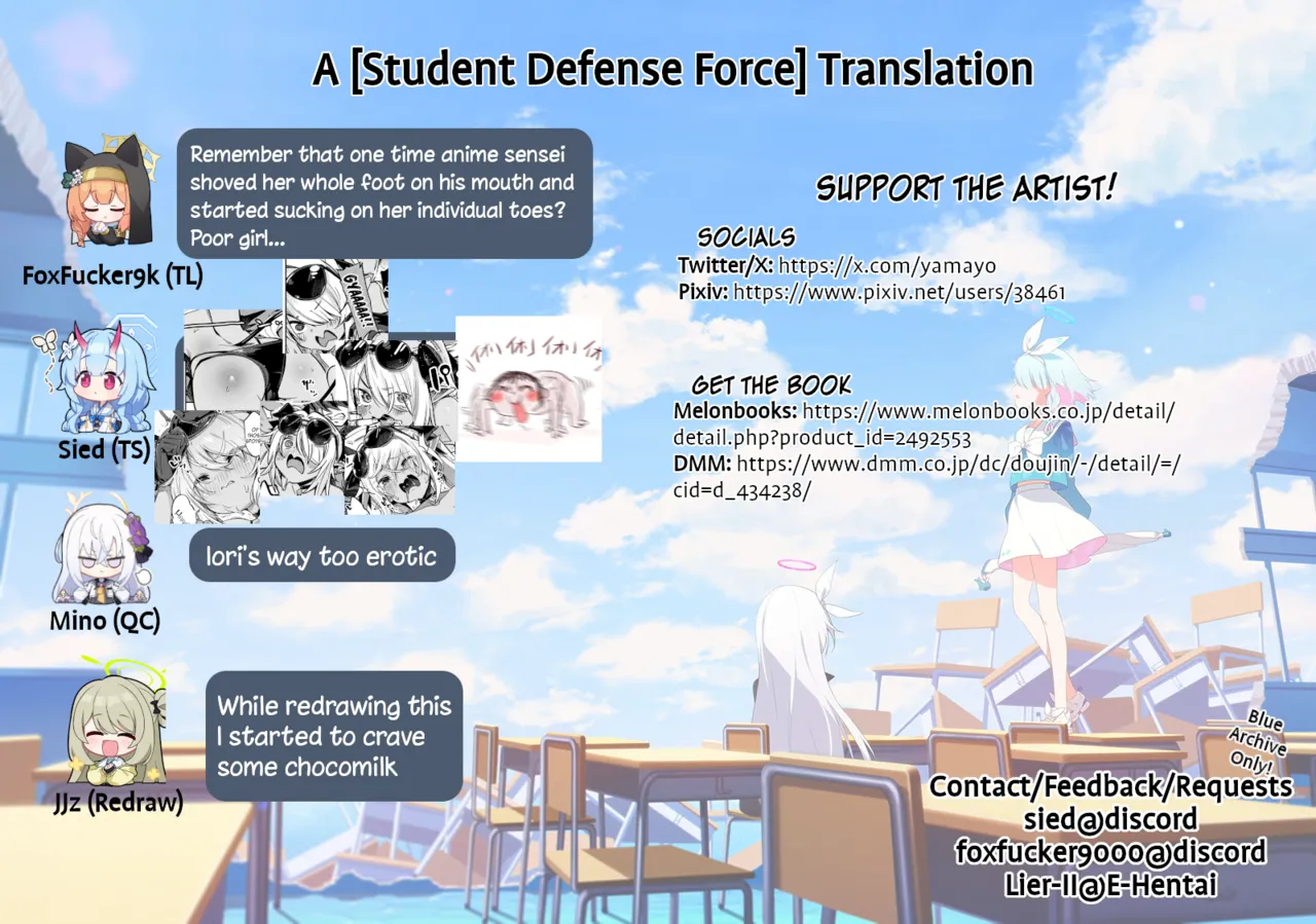 Sensei no Baka! Hentai! Mou Shiranai!! | Idiot! Pervert! Leave me alone!! page 31 featuring sensei blue archive parody - sole female sole male hentai manga - read online free