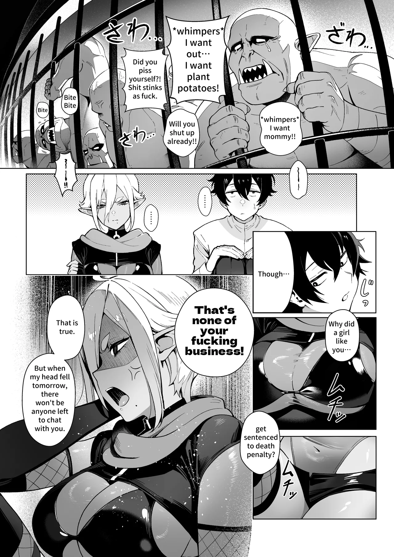 Isekai 100-nin Giri | 100+ Body Counts in Isekai page 13 original parody - elf big breasts hentai manga - read online free