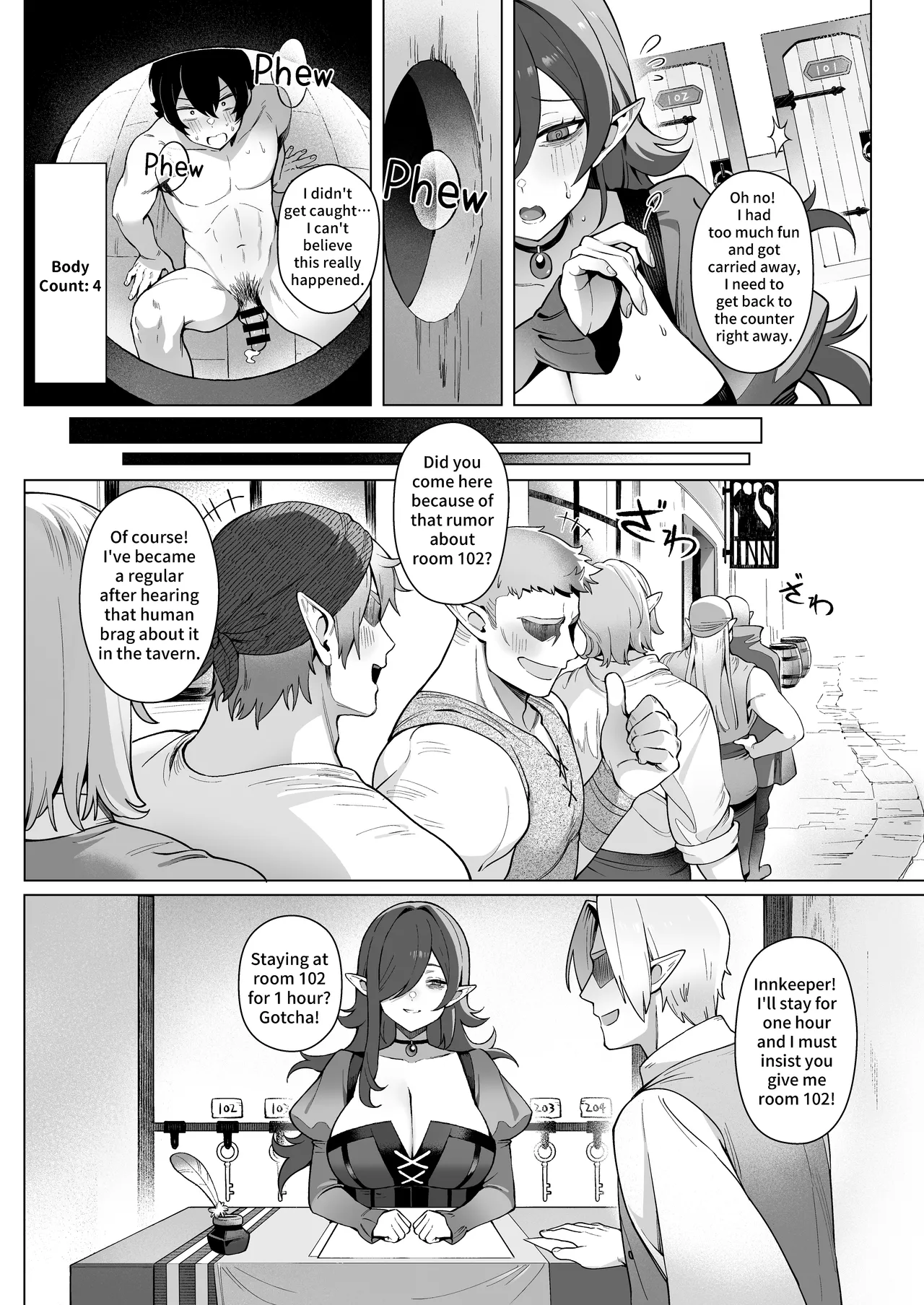 Isekai 100-nin Giri | 100+ Body Counts in Isekai page 21 original parody - beauty mark big breasts hentai manga - read online free