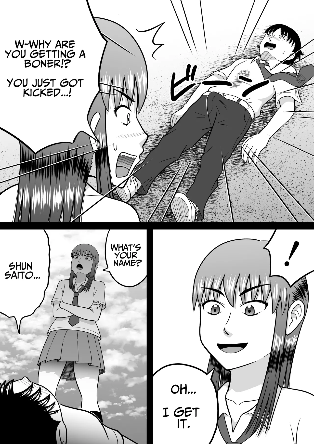 An Honest Dick page 12 original parody - humiliation spanking hentai manga - read online free