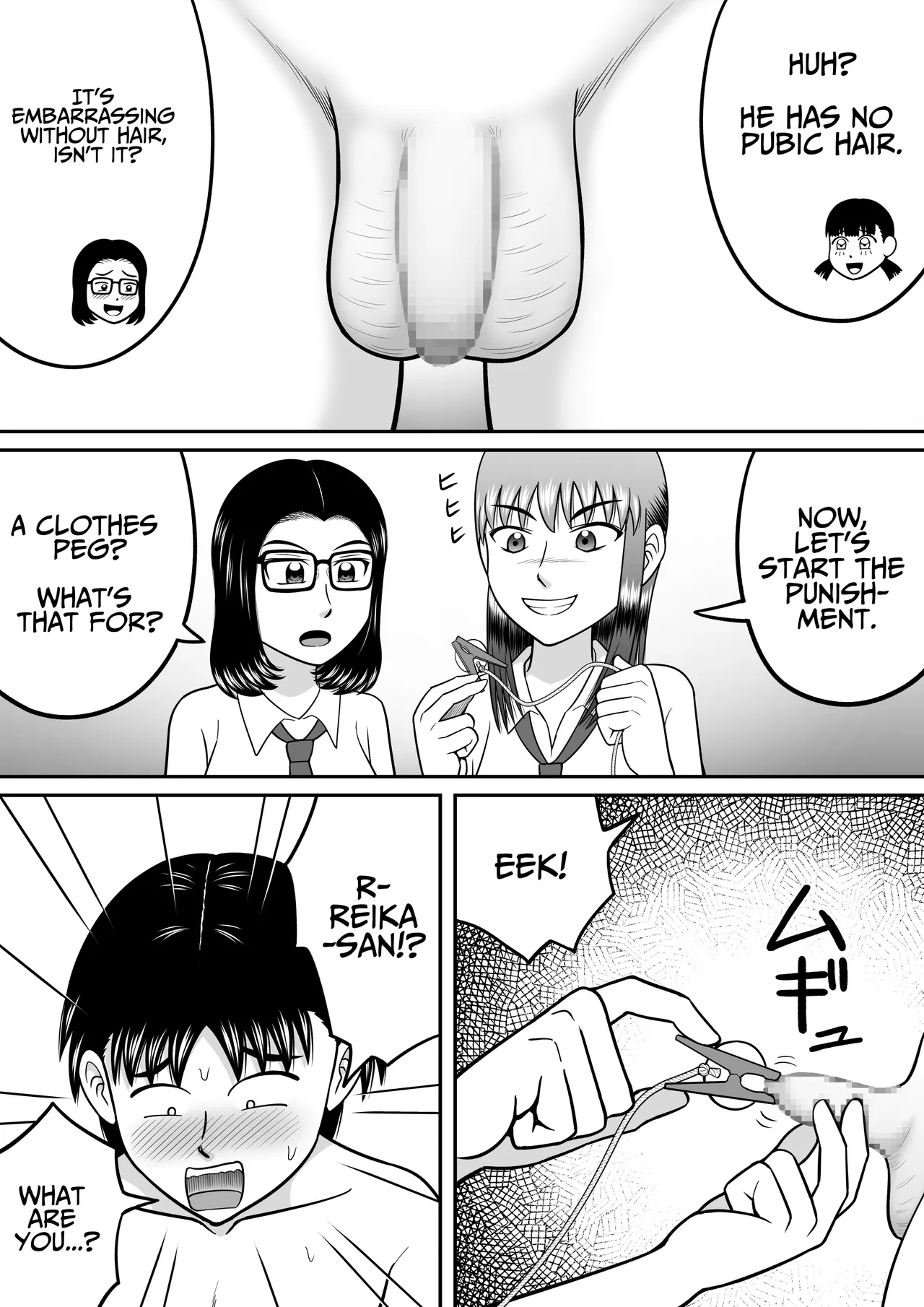 An Honest Dick page 20 original parody - humiliation spanking hentai manga - read online free