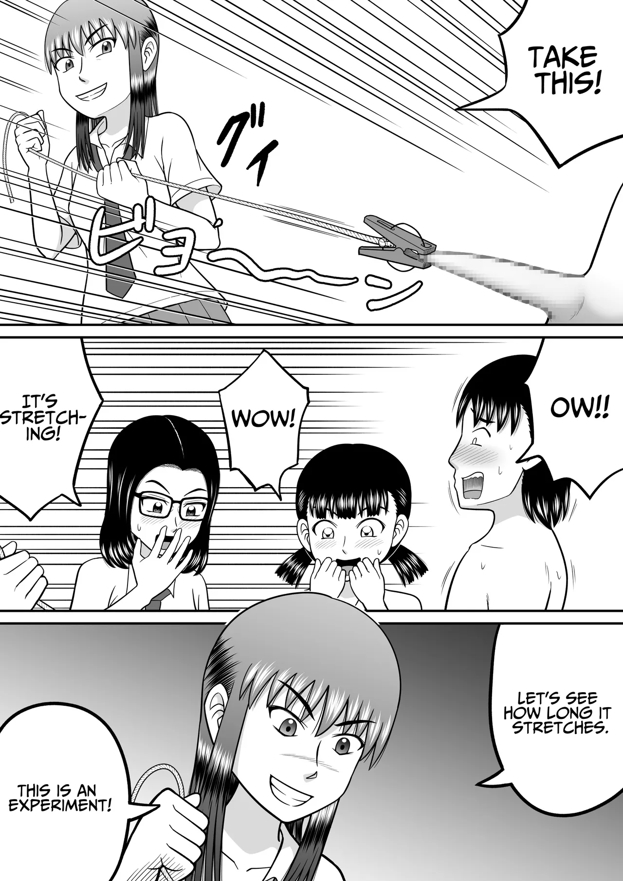 An Honest Dick page 21 original parody - mosaic censorship glasses hentai manga - read online free