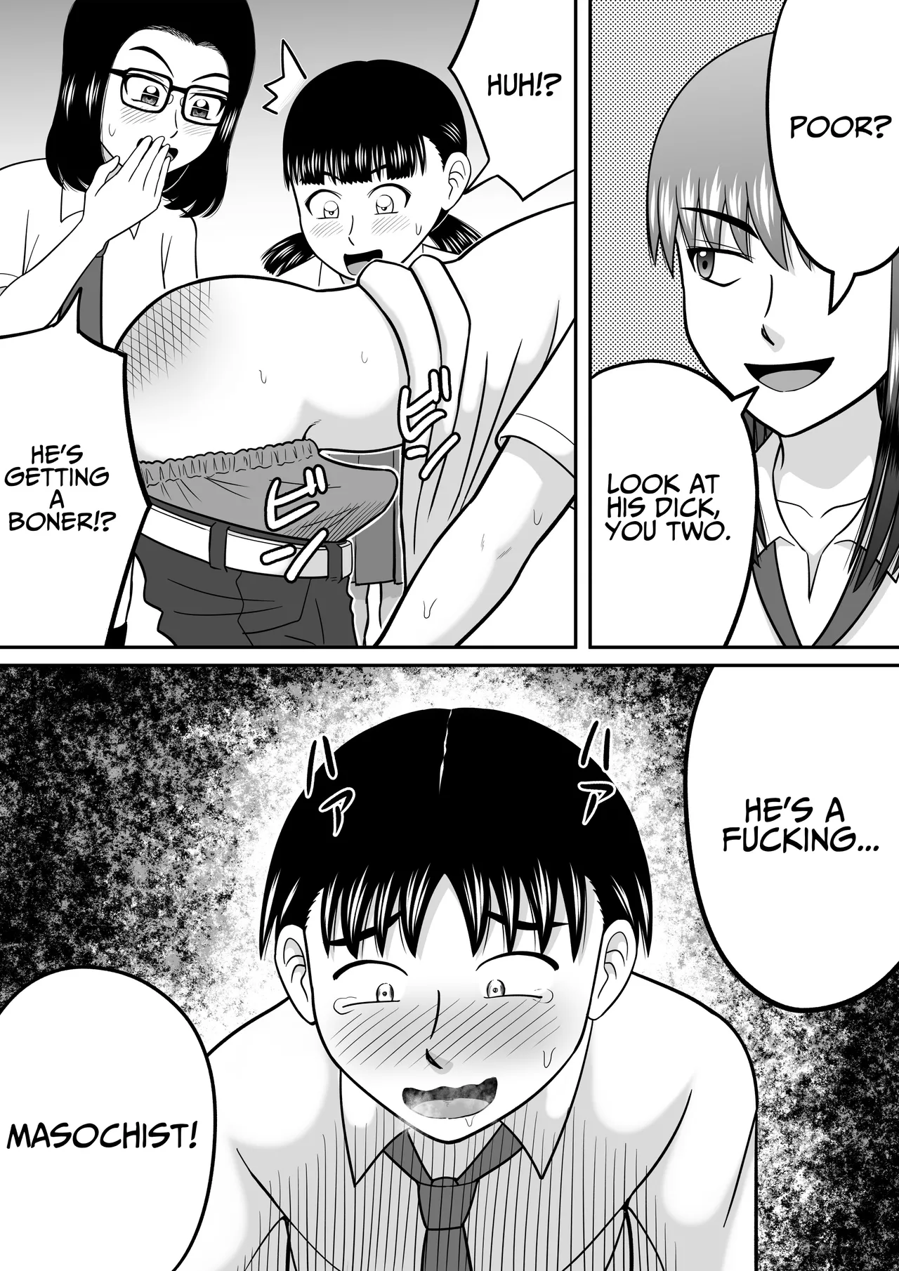 An Honest Dick page 9 original parody - mosaic censorship glasses hentai manga - read online free