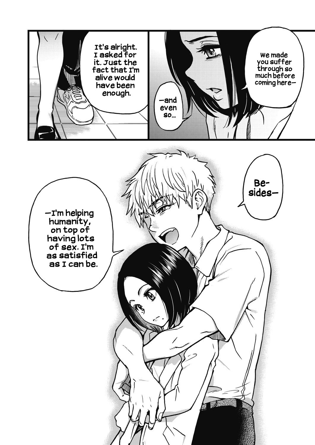 Koko Kara Saki wa Sex Desu!! #10 page 36 - milf sweating hentai manga - read online free