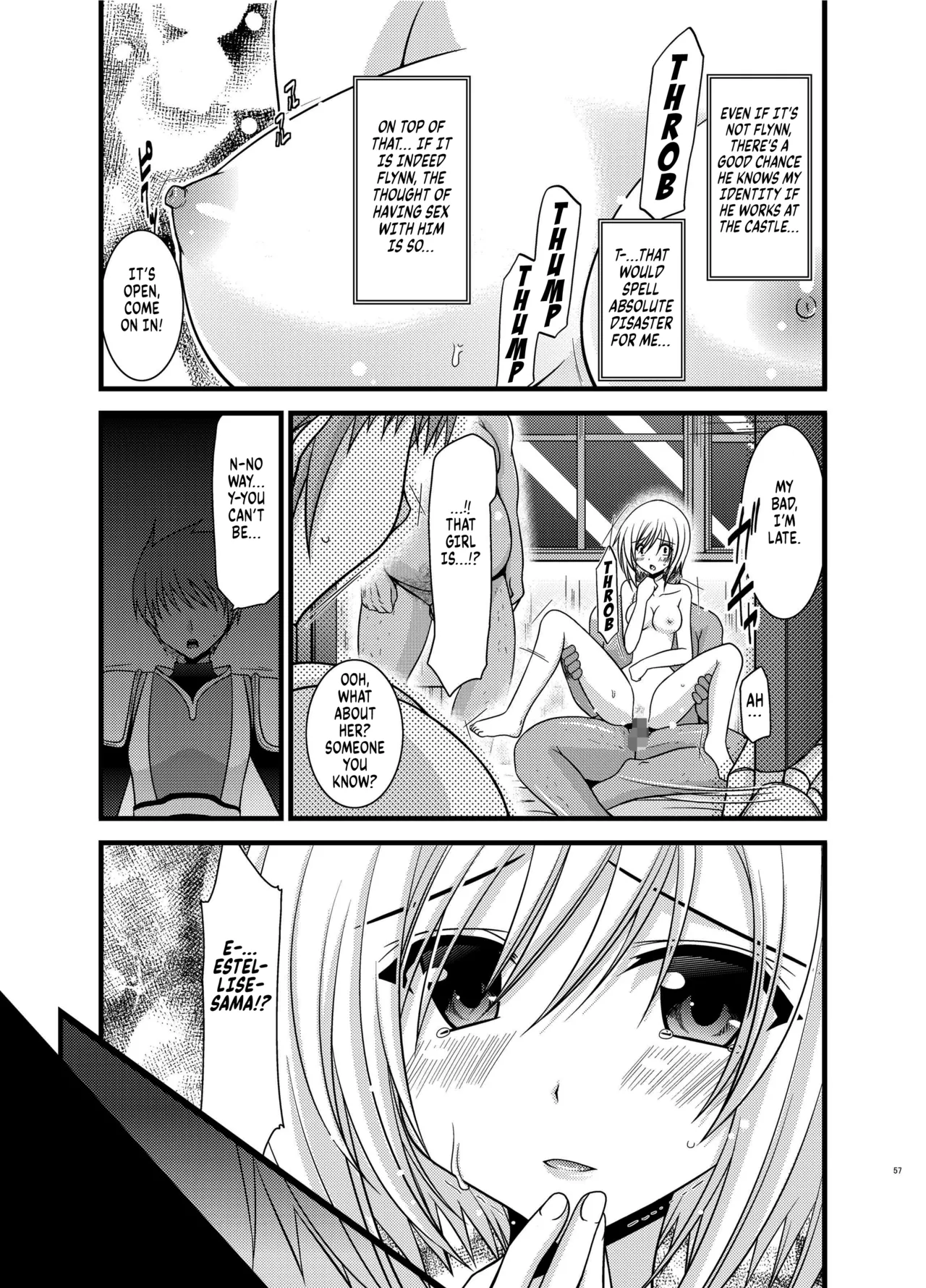 [valssu (Charu)] Mangetsu San Tan (Tales of Vesperia) [Digital] chapter 2 [Digital] [English] [Kuraudo] page 17 featuring estellise sidos heurassein tales of vesperia parody - nakadashi mosaic censorship hentai manga - read online free