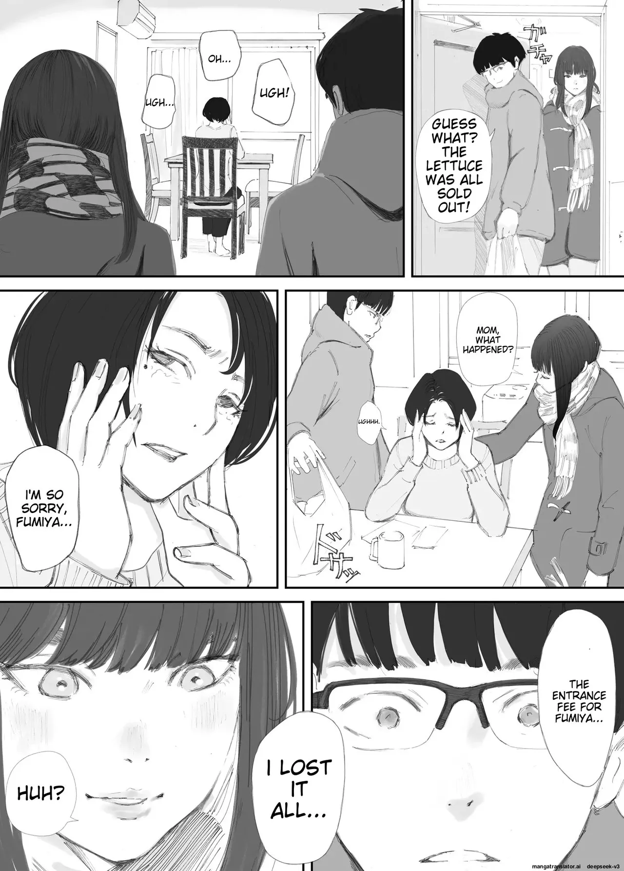 [Nekome Koi] Hadan no Kizuna -Netorareta Gimai- | Broken Bonds: Stepsister Cuckolded [English] page 38 original parody - pregnant netorare hentai manga - read online free