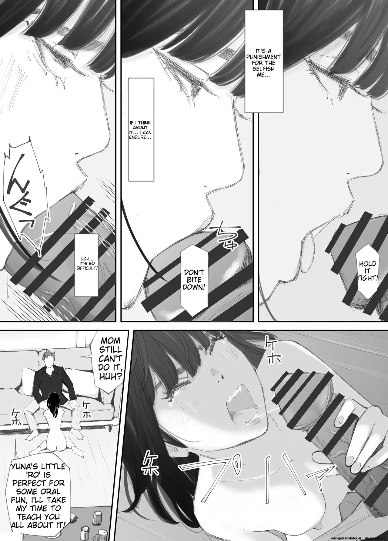 [Nekome Koi] Hadan no Kizuna -Netorareta Gimai- | Broken Bonds: Stepsister Cuckolded [English] page 59 original parody - rough translation defloration hentai manga - read online free