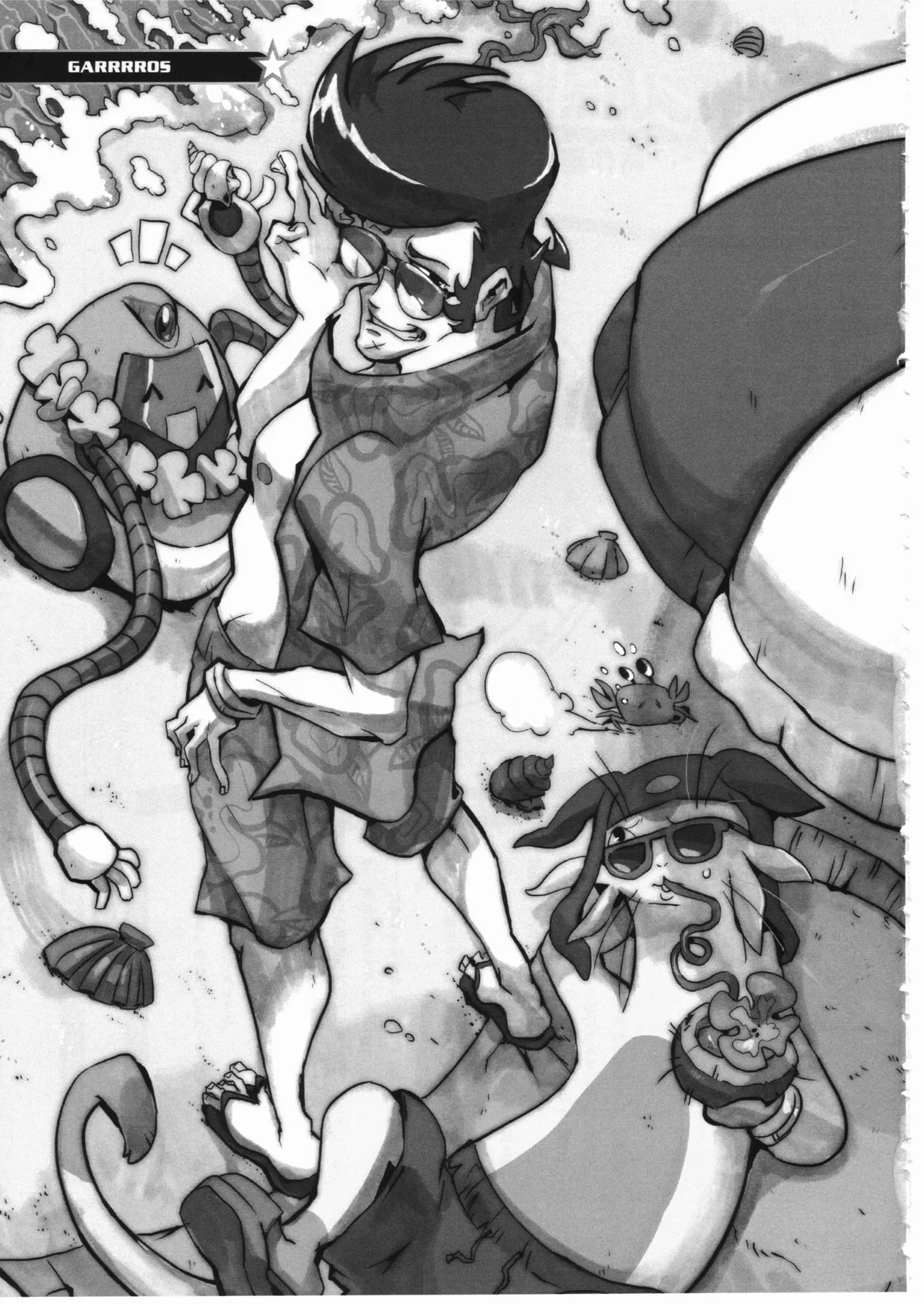 Space dandy 10th anniversary complete interview page 60 space dandy parody - watermarked artbook hentai manga - read online free