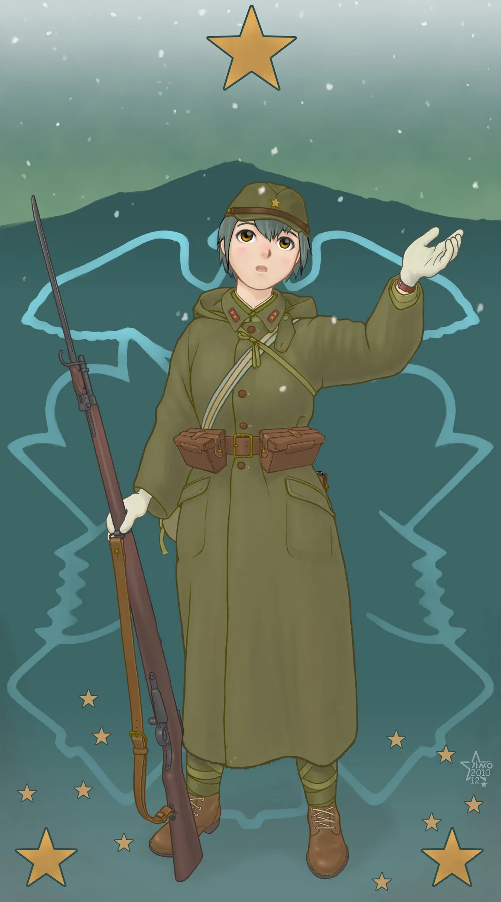 武装军服女子 page 81 - military hentai manga - read online free