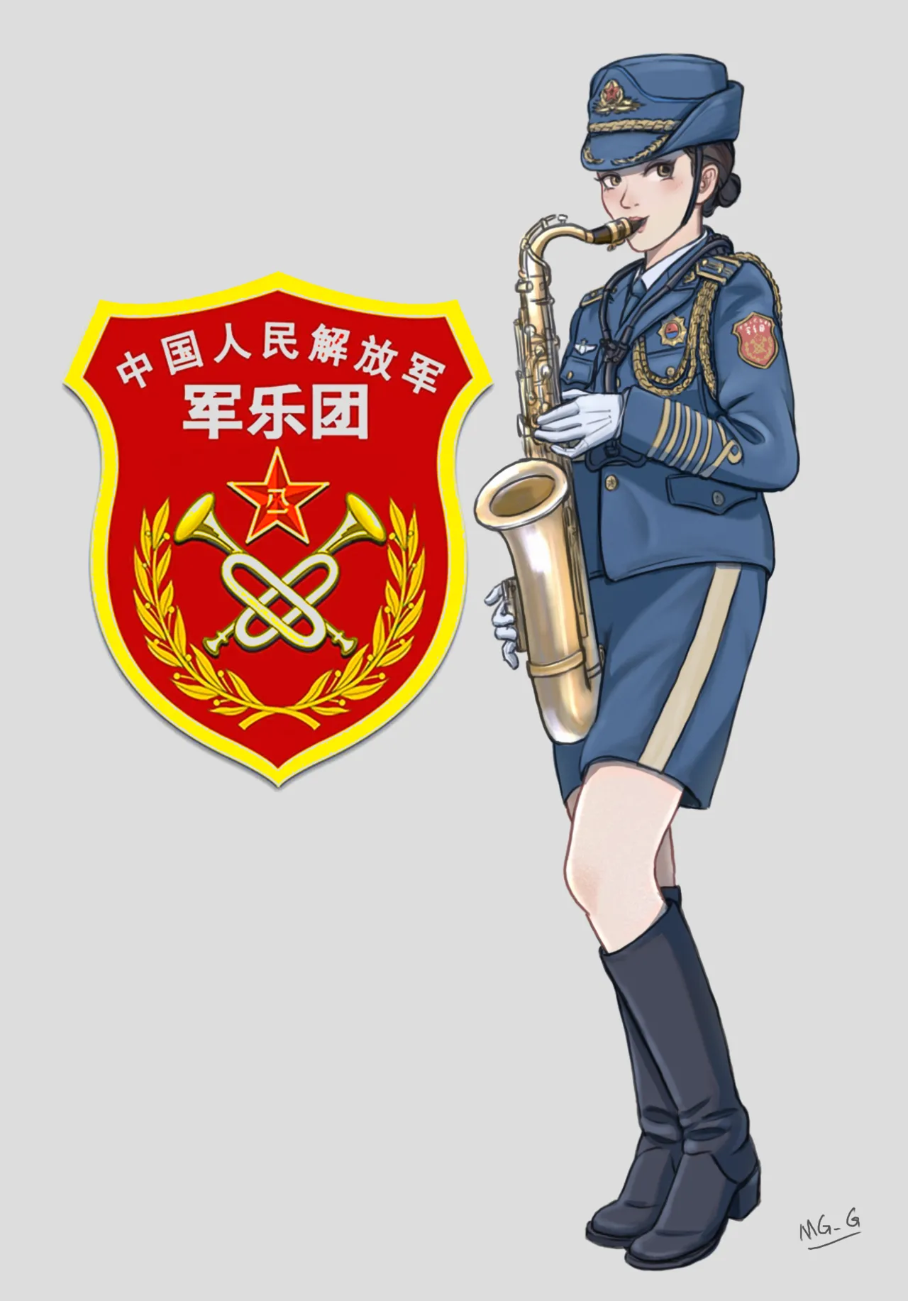 军装少女 page 105 - military hentai manga - read online free