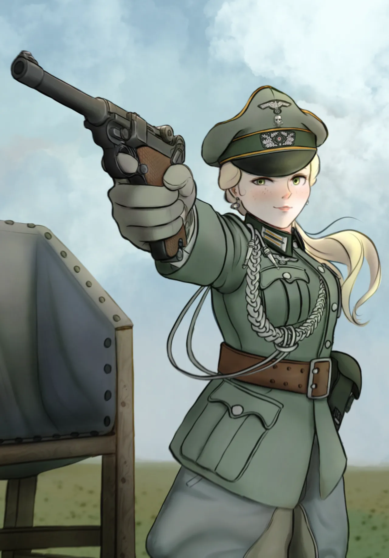 军装少女 page 70 - military hentai manga - read online free