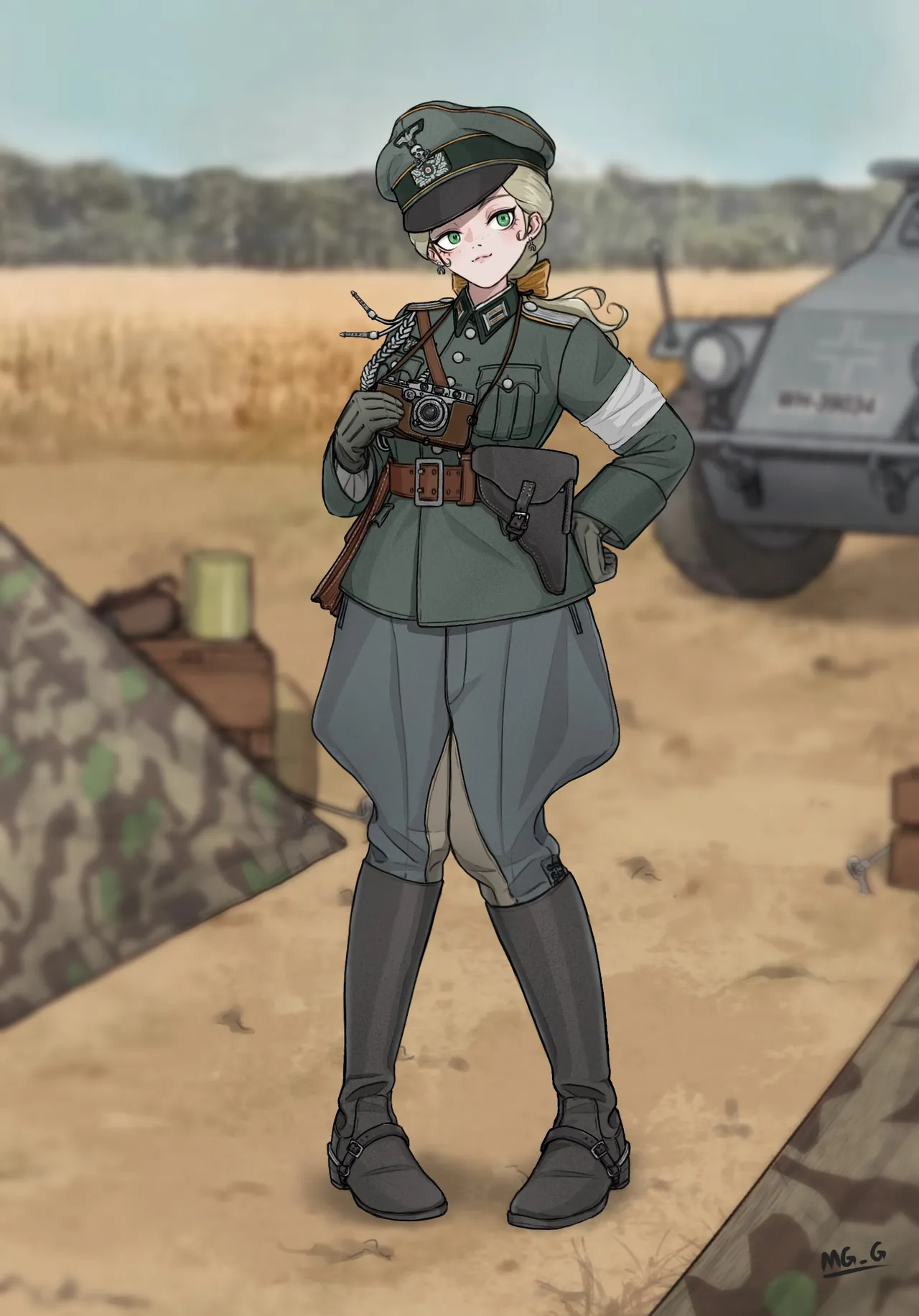 军装少女 page 91 - military hentai manga - read online free