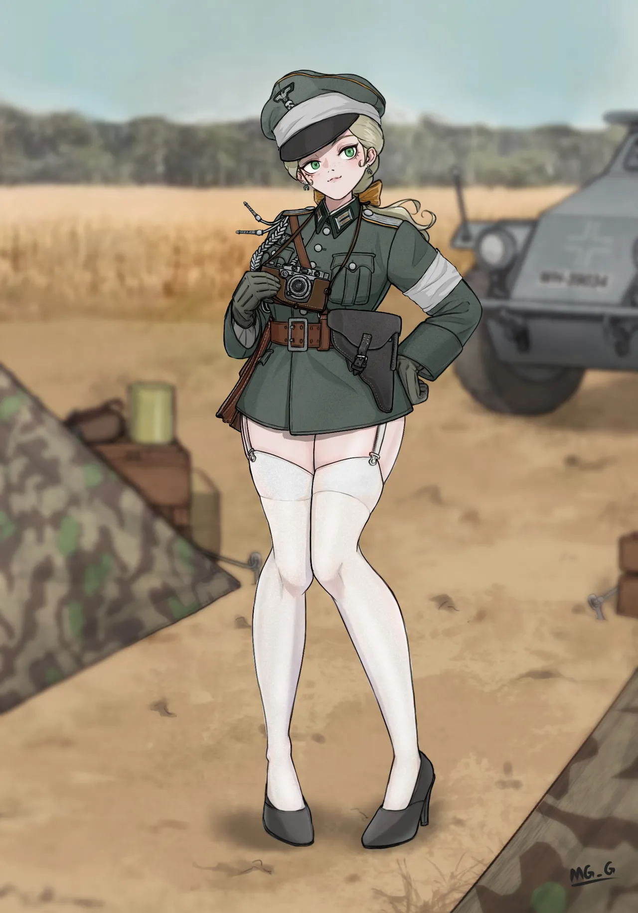 军装少女 page 92 - military hentai manga - read online free