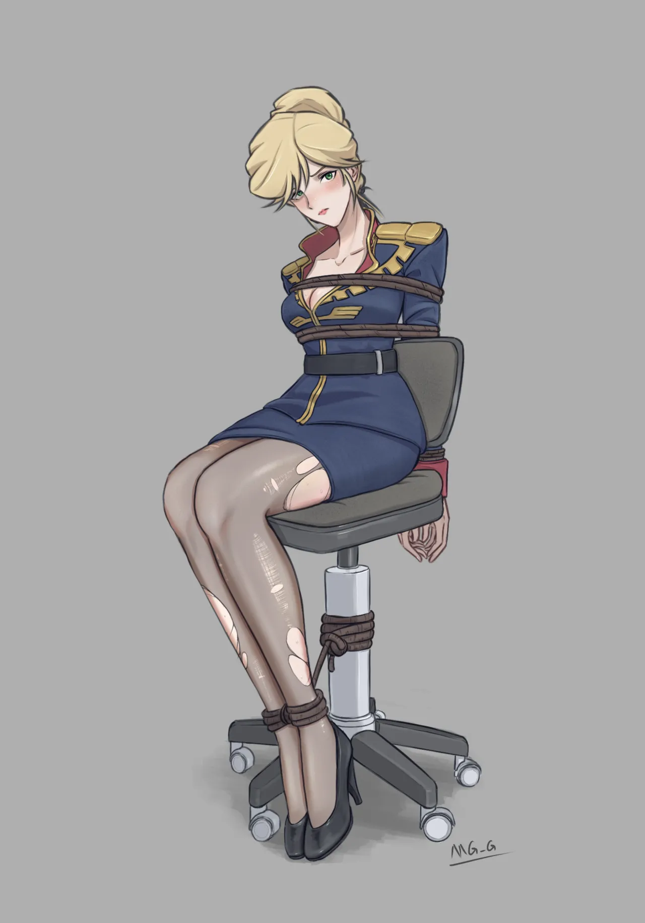 军装少女 page 97 - military hentai manga - read online free