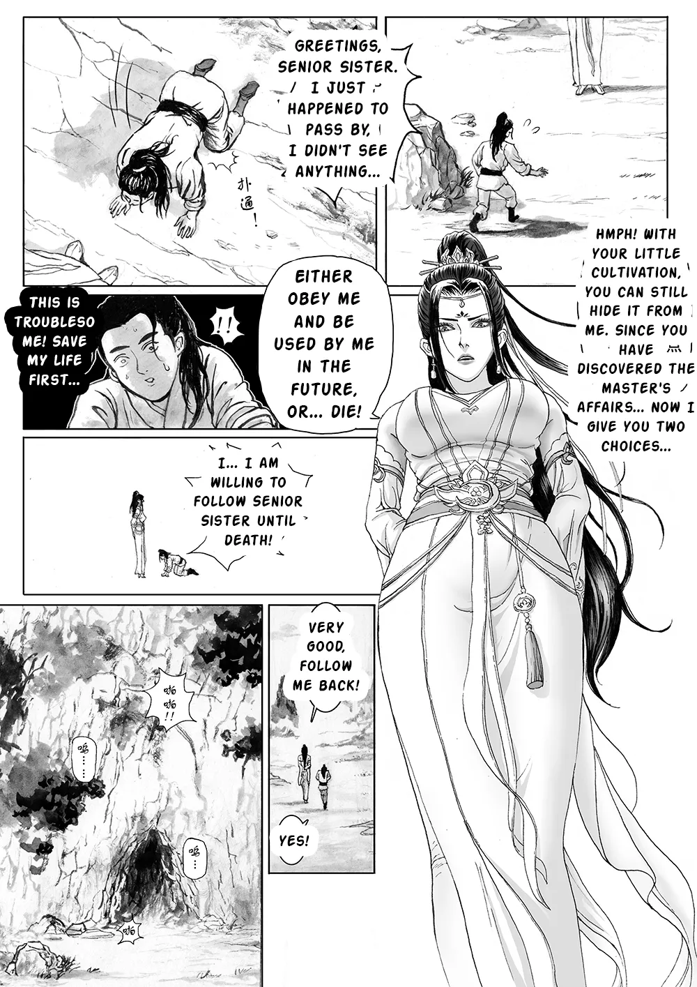 The Immortal Binding Journey - Retreat page 30 original parody - femdom bondage hentai manga - read online free