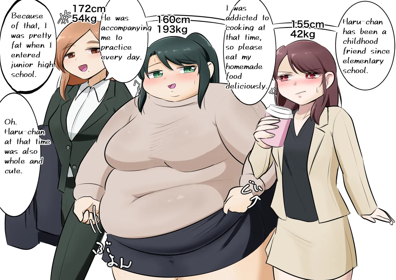 Longing for softness page 96 original parody - bbw weight gain hentai manga - read online free