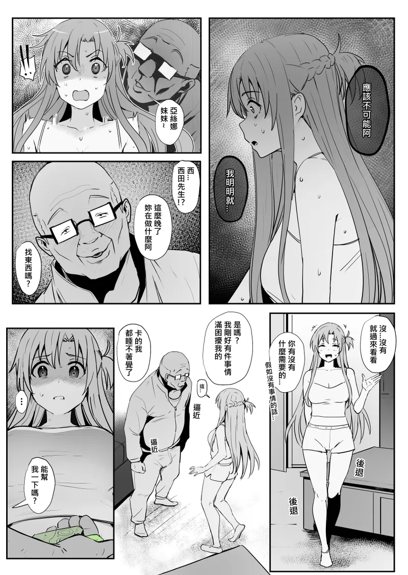 Asuna - Nishida 3 page 15 featuring asuna yuuki sword art online parody - sole female big breasts hentai manga - read online free