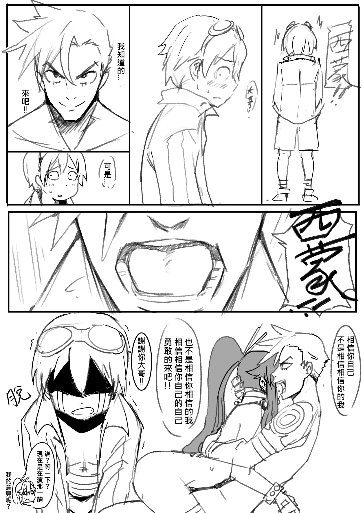 Yoko page 21 featuring kamina tengen toppa gurren lagann parody - sole female ponytail hentai manga - read online free