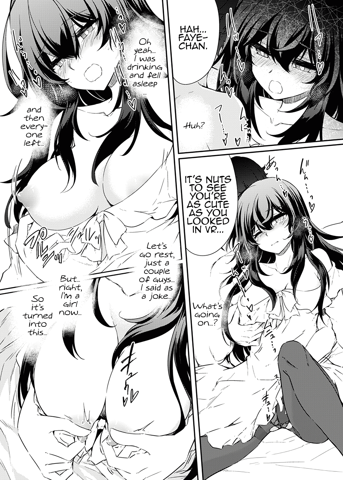 [GAULOISES BluE (Amano Chiharu)] VR mo Real mo TS Mesu ni Narimashita. | I Became a Girl Both in VR and in IRL [Digital] [English] [MMAG Translations]] page 26 original parody - pantyhose x-ray hentai manga - read online free