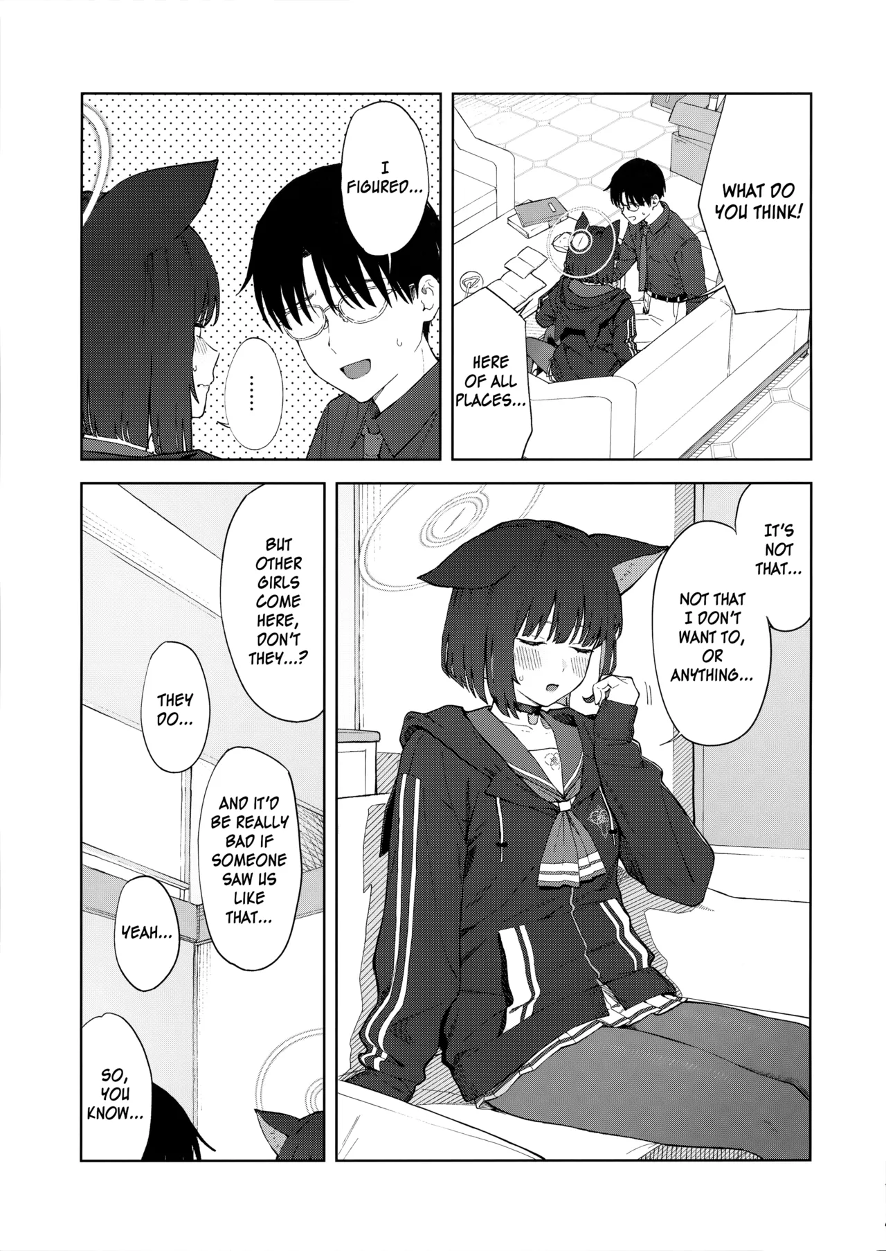 Sensei, Doushite Watashi nano...? | Sensei, Why Me...? page 12 featuring sensei blue archive parody - condom pantyhose hentai manga - read online free