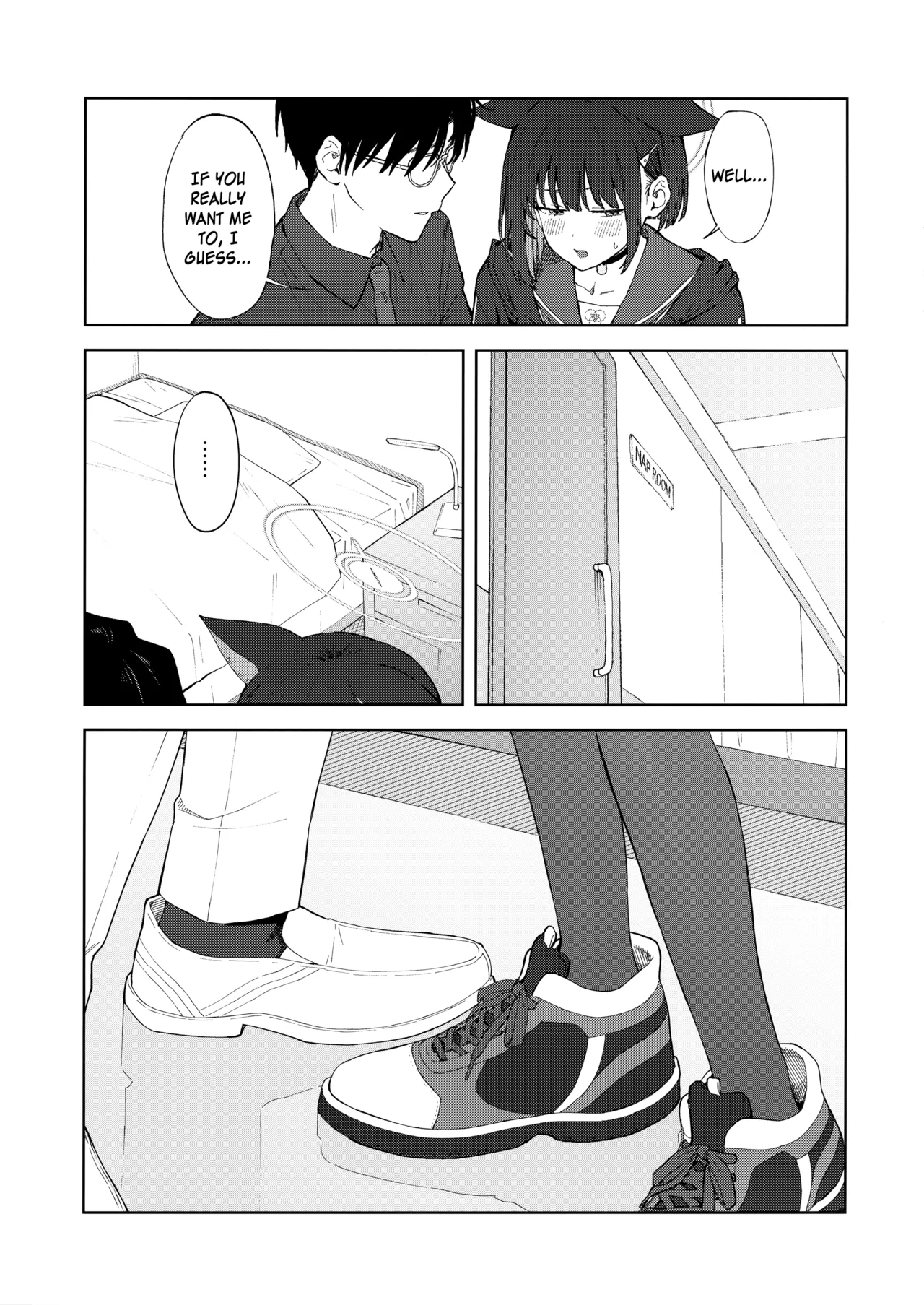 Sensei, Doushite Watashi nano...? | Sensei, Why Me...? page 14 featuring kazusa kyouyama blue archive parody - sole female sole male hentai manga - read online free