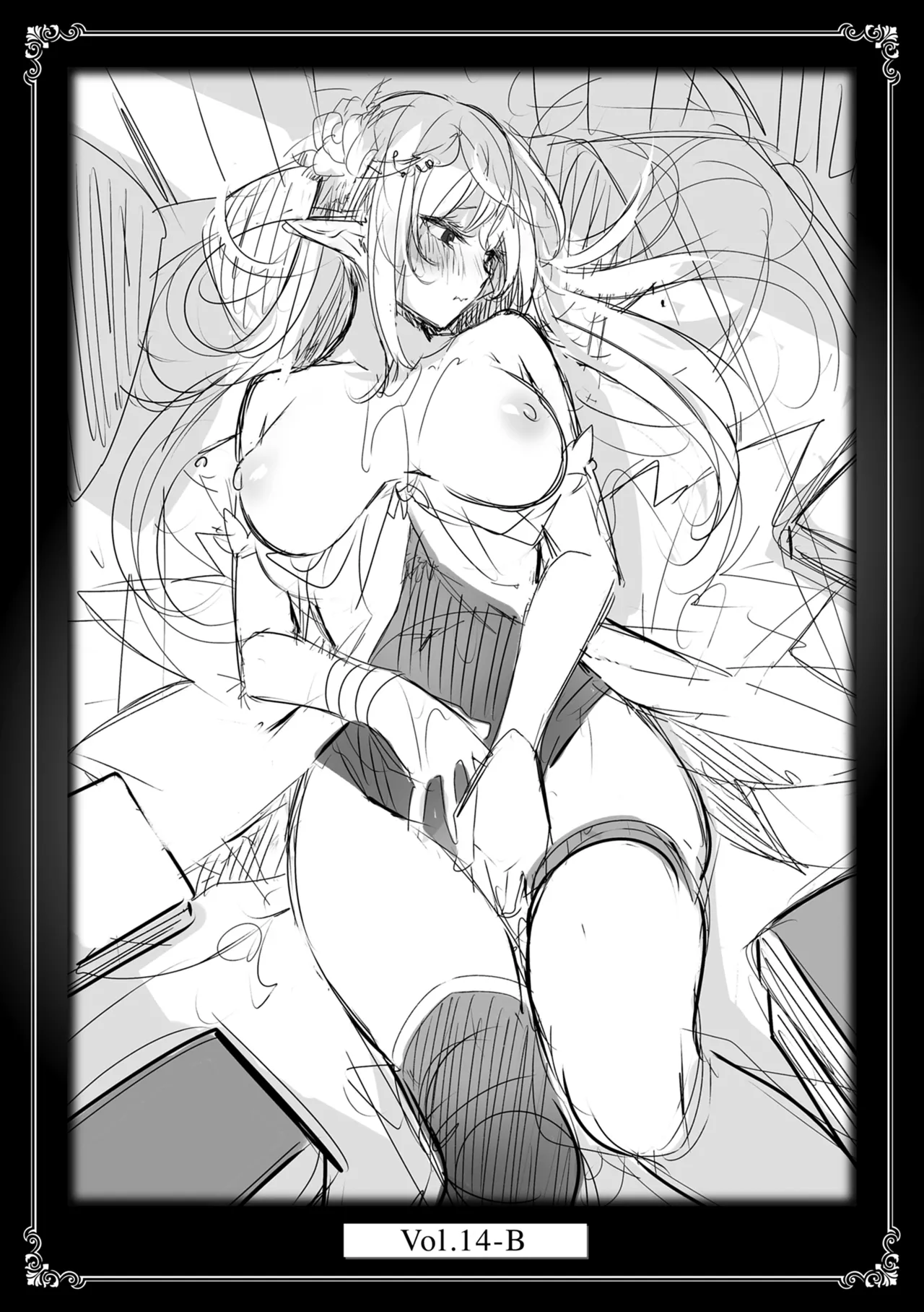 Dokushin Hunter no Deai wa Elf no Mori de page 144 - elf big breasts hentai manga - read online free