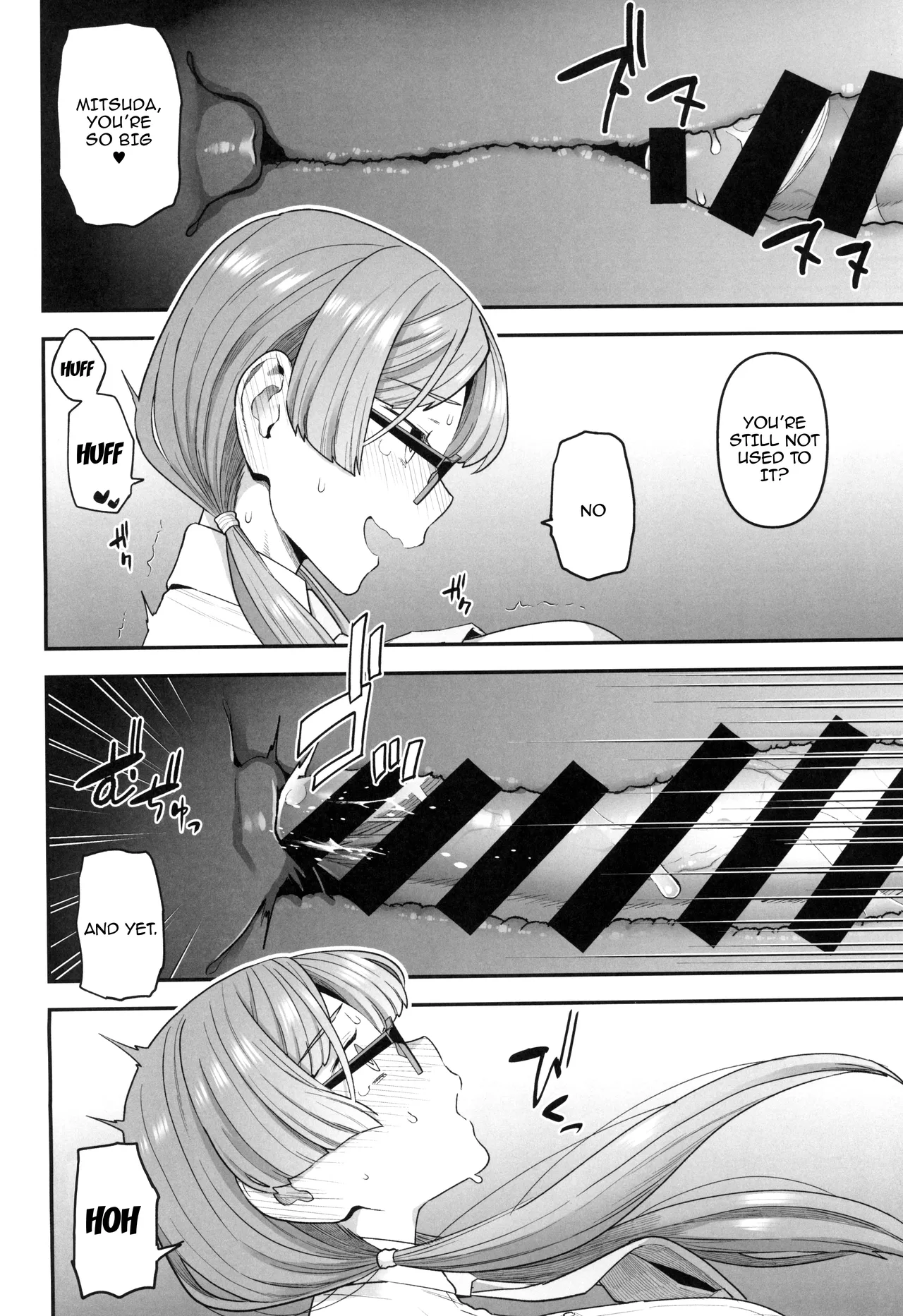 (C101) [Sayonara Hornet (Yoshiragi)] Iinchou to Mitsuda-kun no Houkago - Otonashi Kotoha and Mitsuda Makoto | The Prez and Mitsuda-kun After Class - Otonashi Kotoha and Mitsuda Makoto [English] {Doujins.com} page 14 original parody - sole female sole male hentai manga - read online free