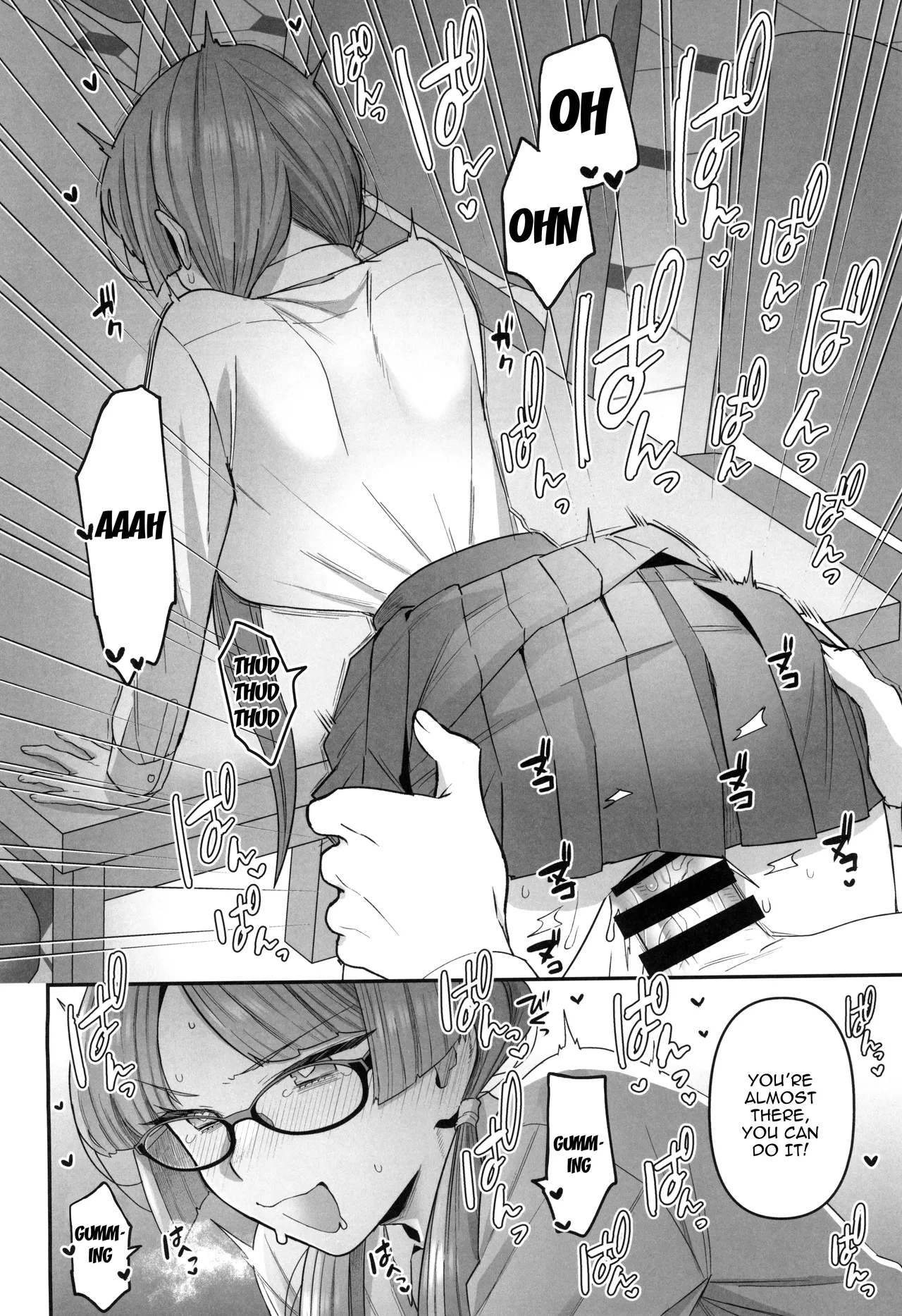 (C101) [Sayonara Hornet (Yoshiragi)] Iinchou to Mitsuda-kun no Houkago - Otonashi Kotoha and Mitsuda Makoto | The Prez and Mitsuda-kun After Class - Otonashi Kotoha and Mitsuda Makoto [English] {Doujins.com} page 18 original parody - big breasts unusual pupils hentai manga - read online free