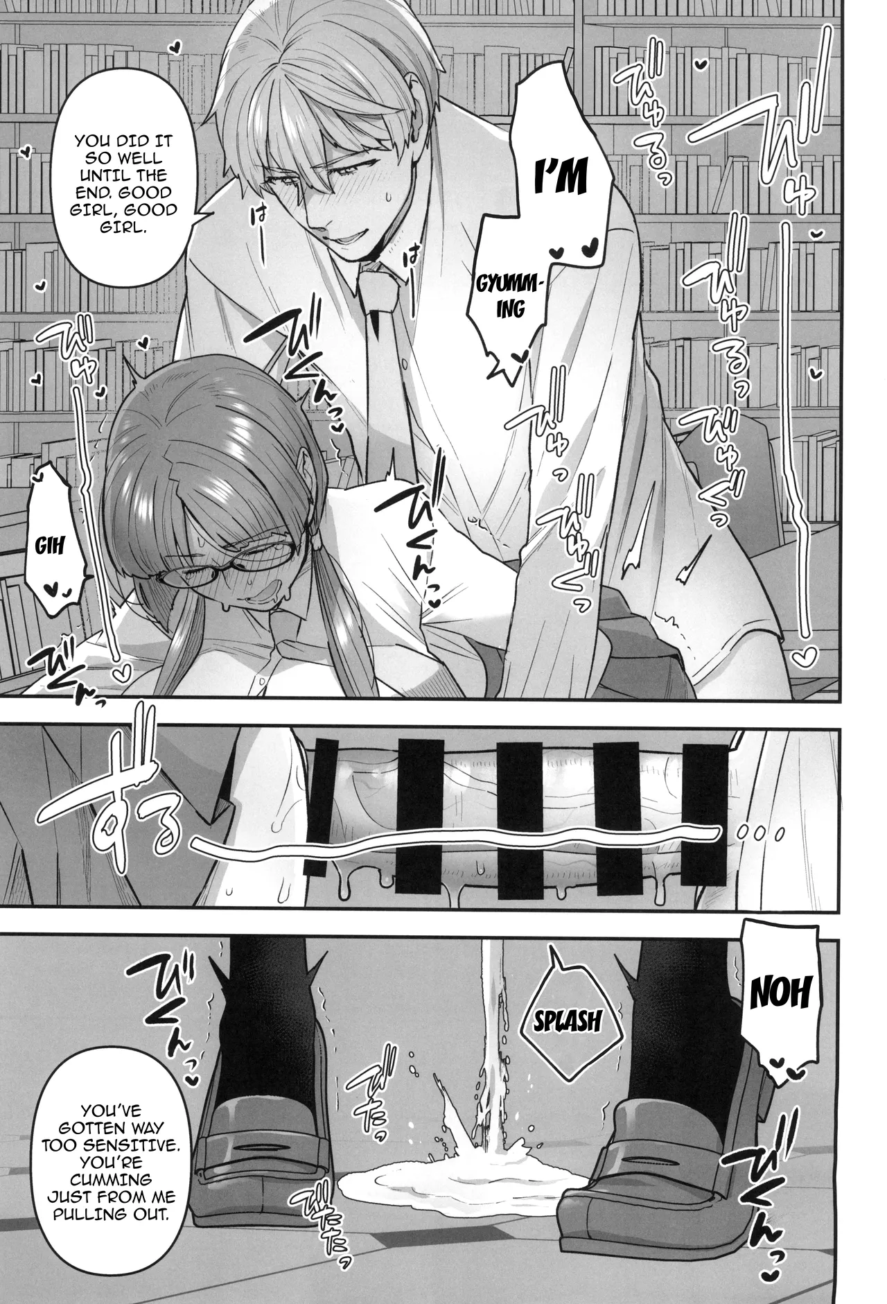 (C101) [Sayonara Hornet (Yoshiragi)] Iinchou to Mitsuda-kun no Houkago - Otonashi Kotoha and Mitsuda Makoto | The Prez and Mitsuda-kun After Class - Otonashi Kotoha and Mitsuda Makoto [English] {Doujins.com} page 19 original parody - big breasts unusual pupils hentai manga - read online free