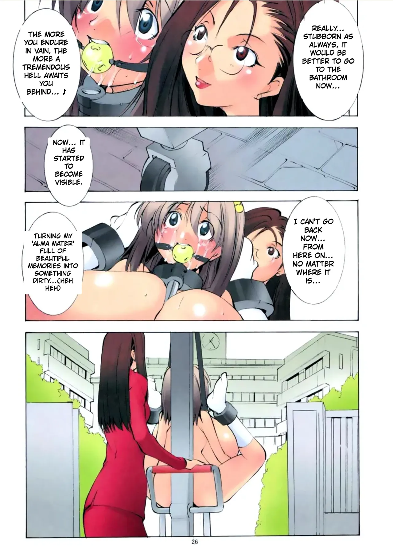 St. Margareta Gakuen COLORFUL! Vol. 5 page 24 original parody - rough translation big breasts hentai manga - read online free