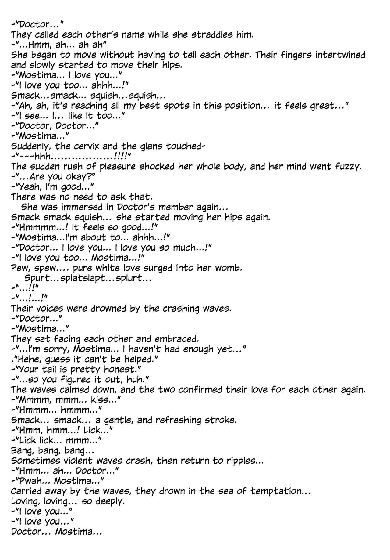 Angel Temptation page 36 featuring mostima arknights parody - sole female sole male hentai manga - read online free